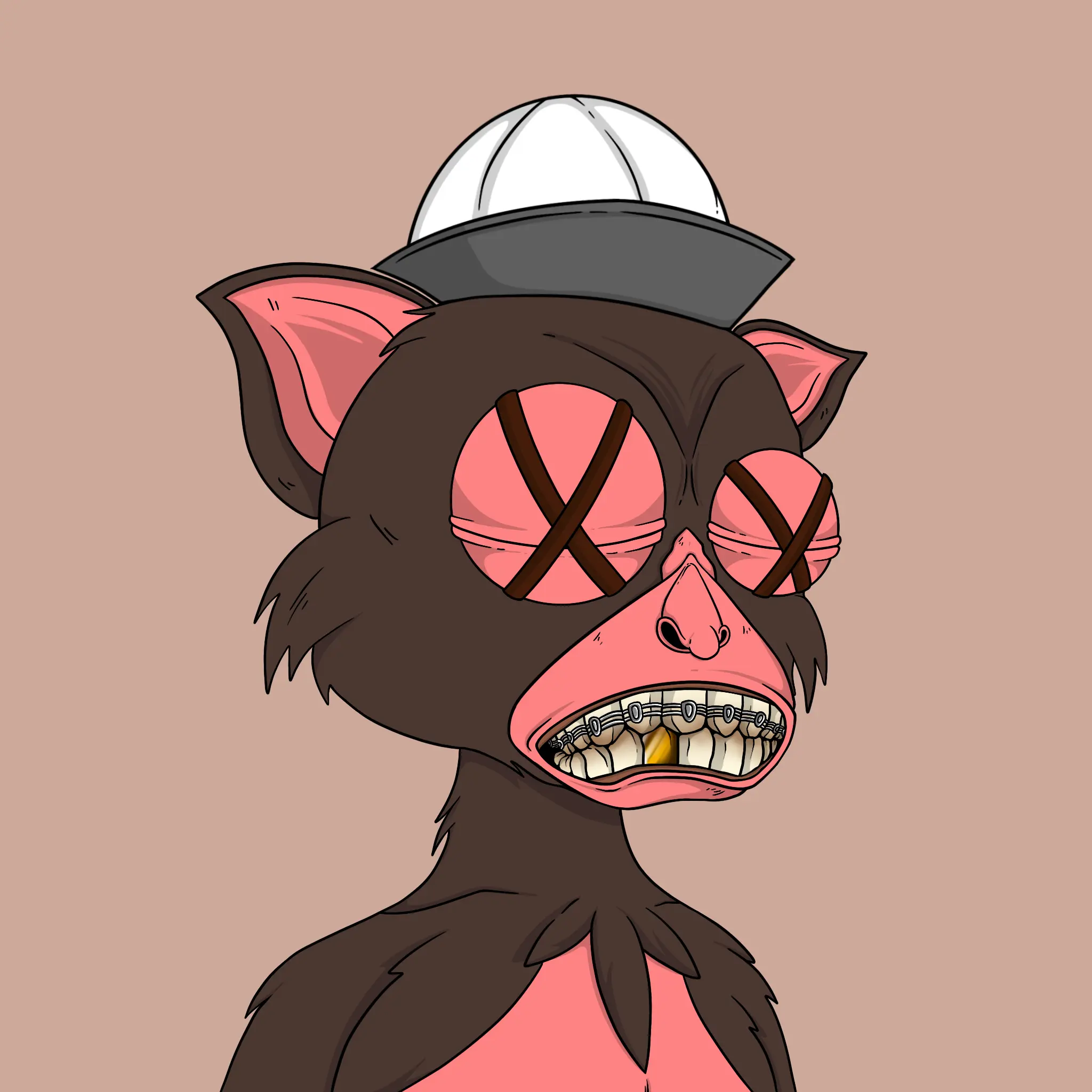 Trendy Tarsier #2073 NFT on Algorand