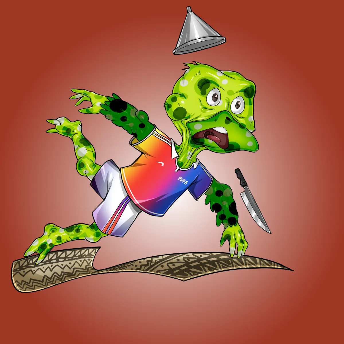 Rug Friends  #4386 NFT on Algorand