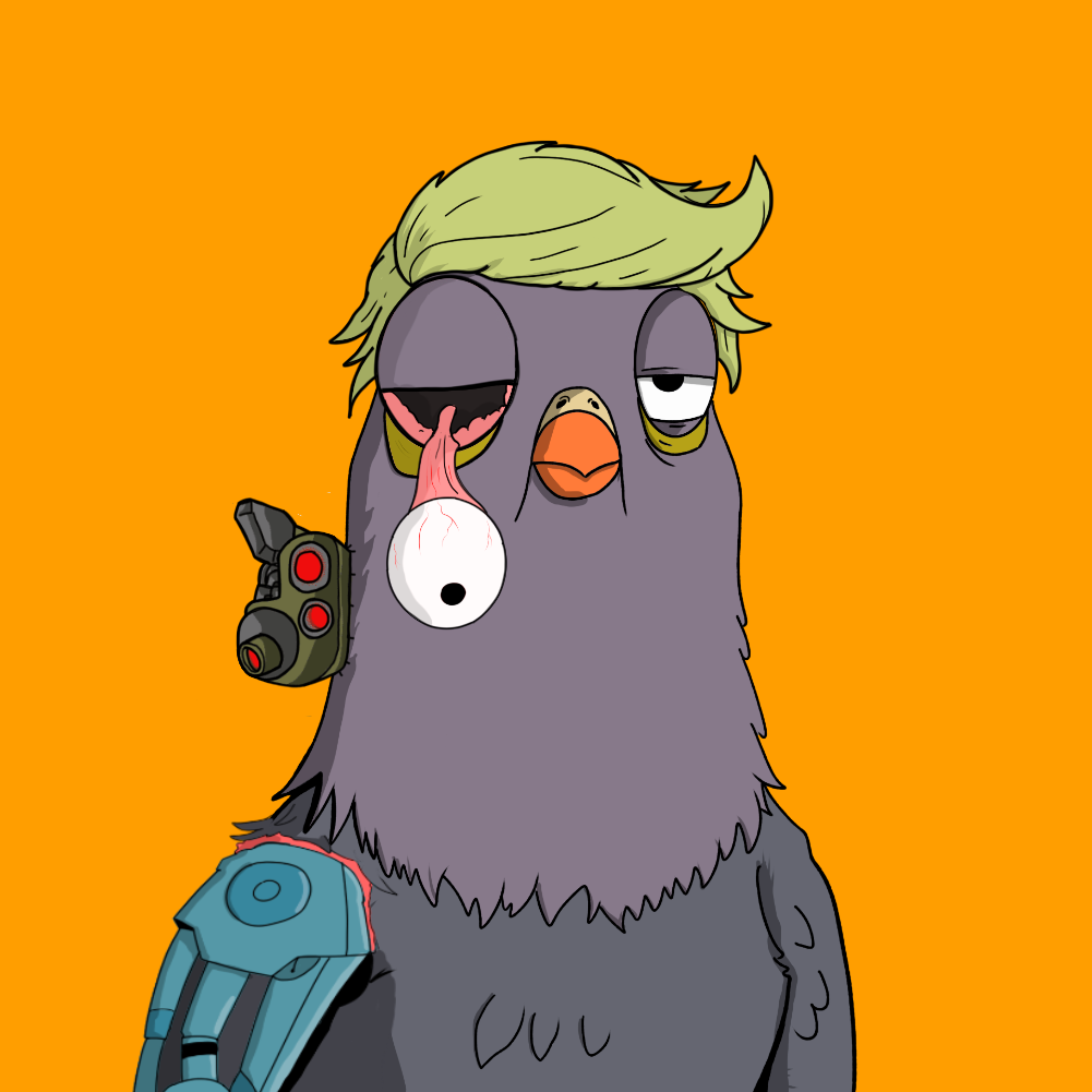 Ghetto Pigeons #0011 NFT on Algorand