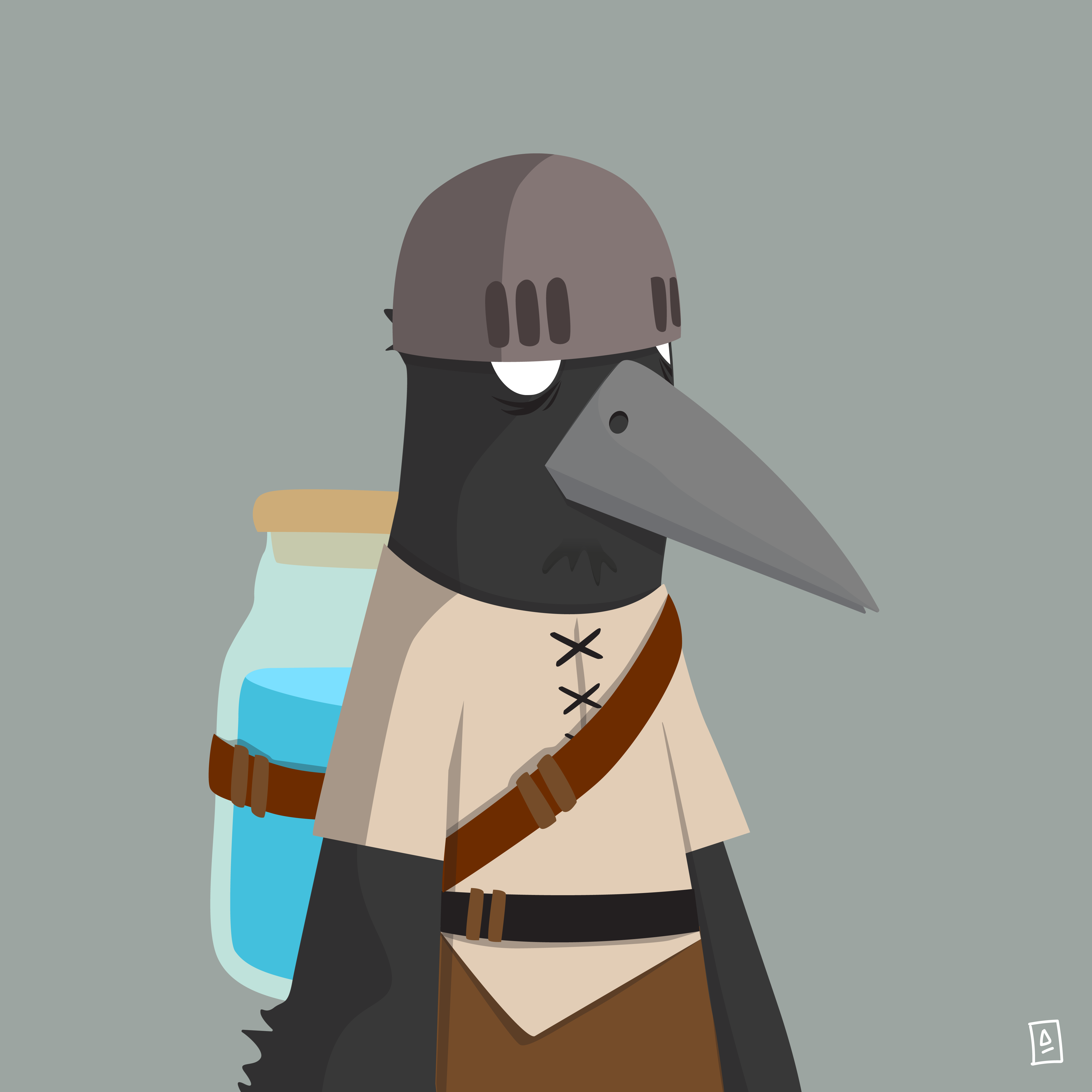 Corvus #799 NFT on Algorand
