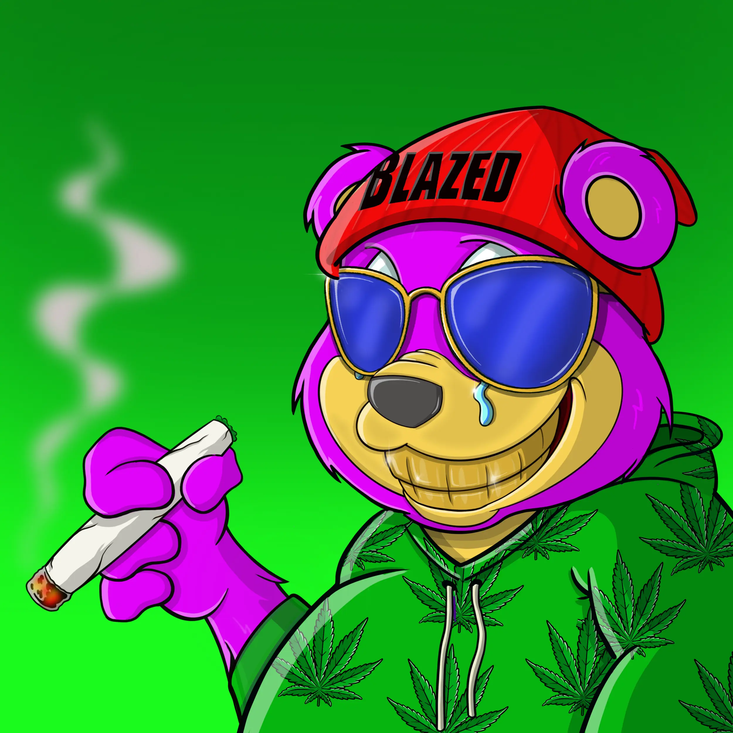 Burnin Bears #331 NFT on Algorand