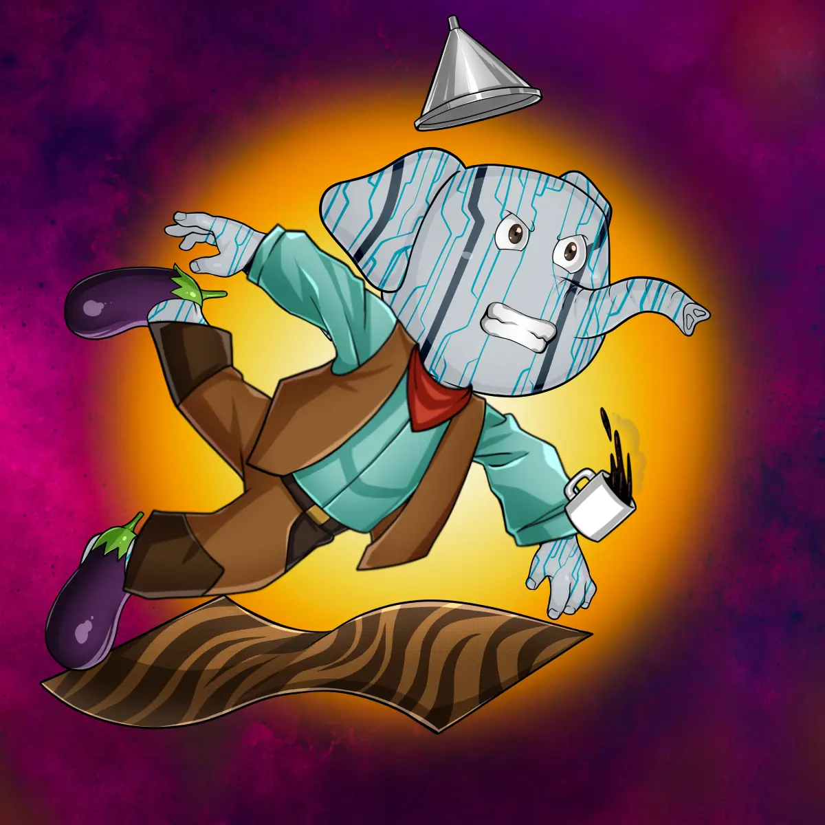 Rug Friends  #1489 NFT on Algorand