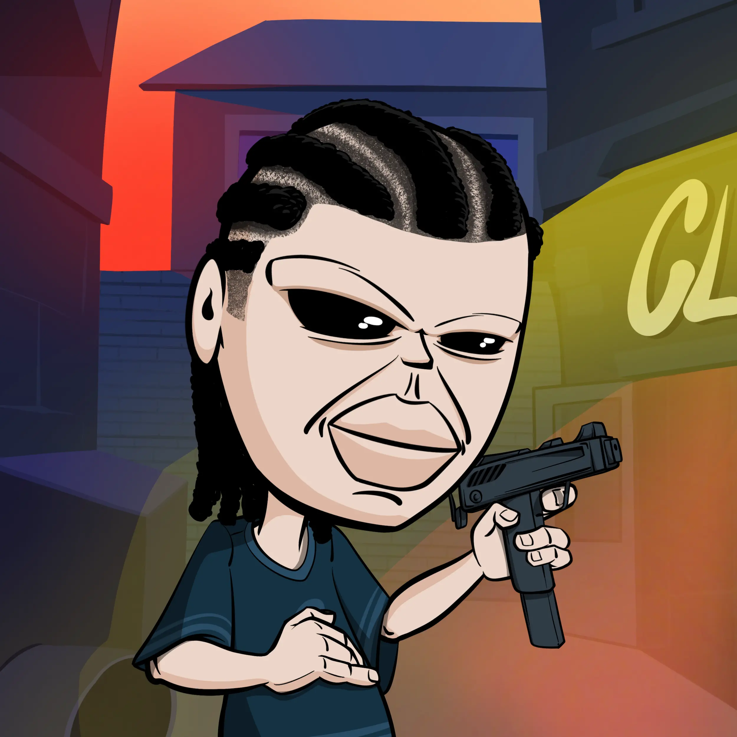 CoolCockGangs #358 NFT on Algorand