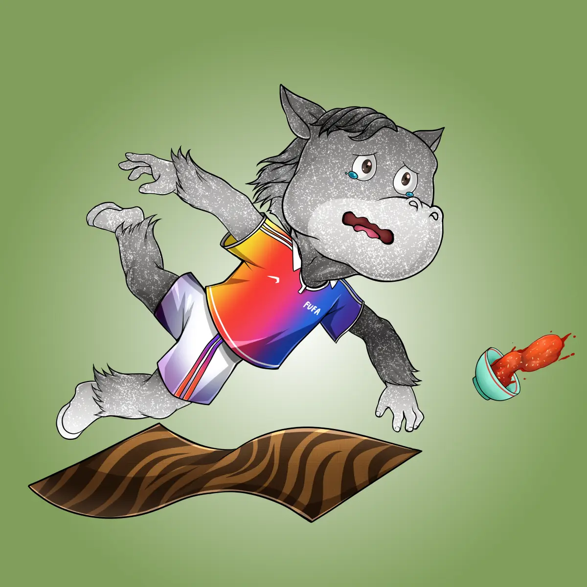 Rug Friends  #4195 NFT on Algorand