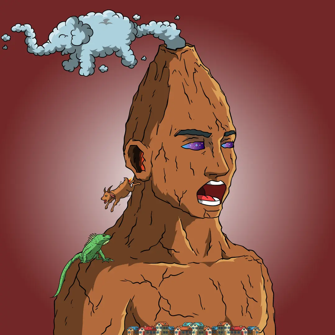 Volcano Boyz #1216 NFT on Algorand