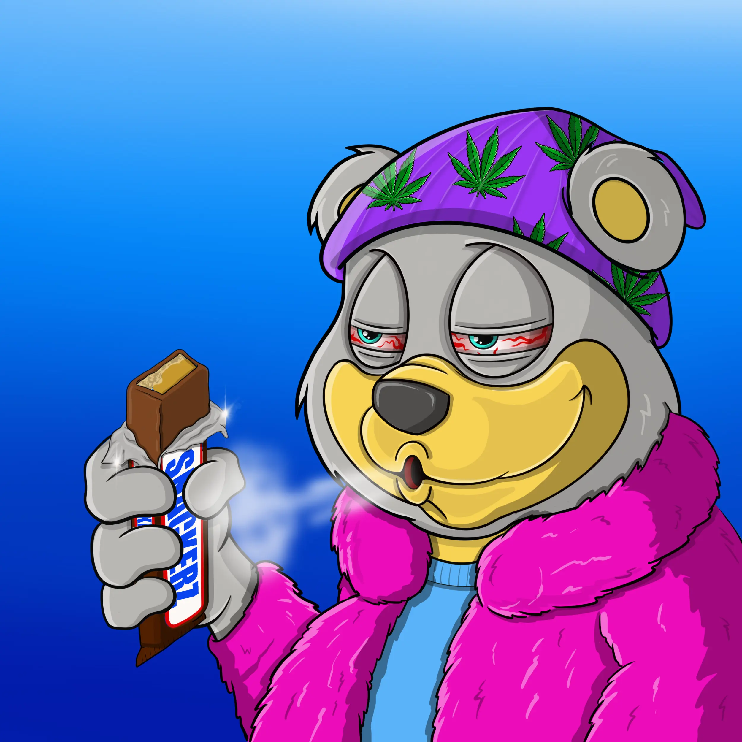 Burnin Bears #302 NFT on Algorand