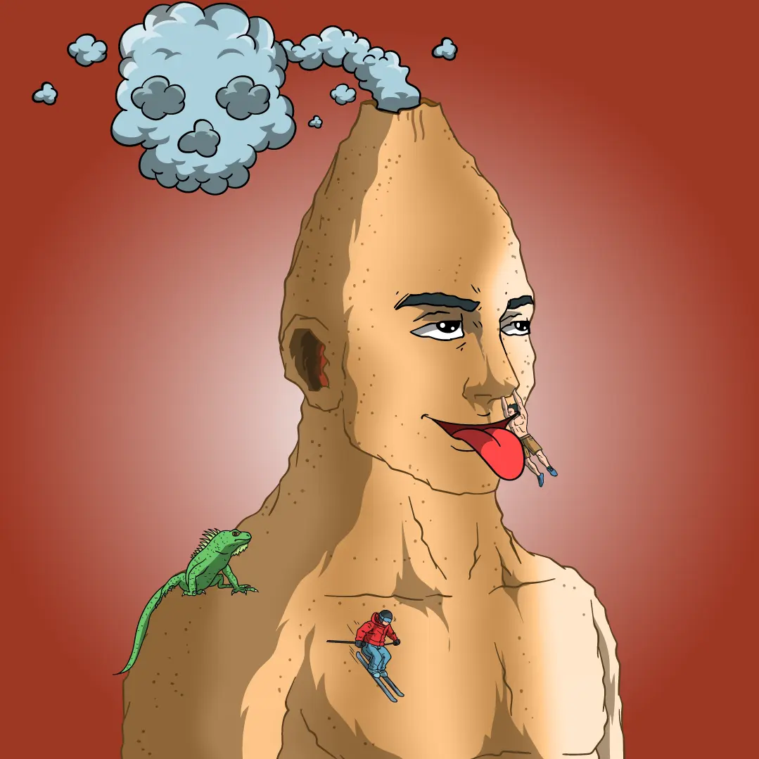 Volcano Boyz #863 NFT on Algorand