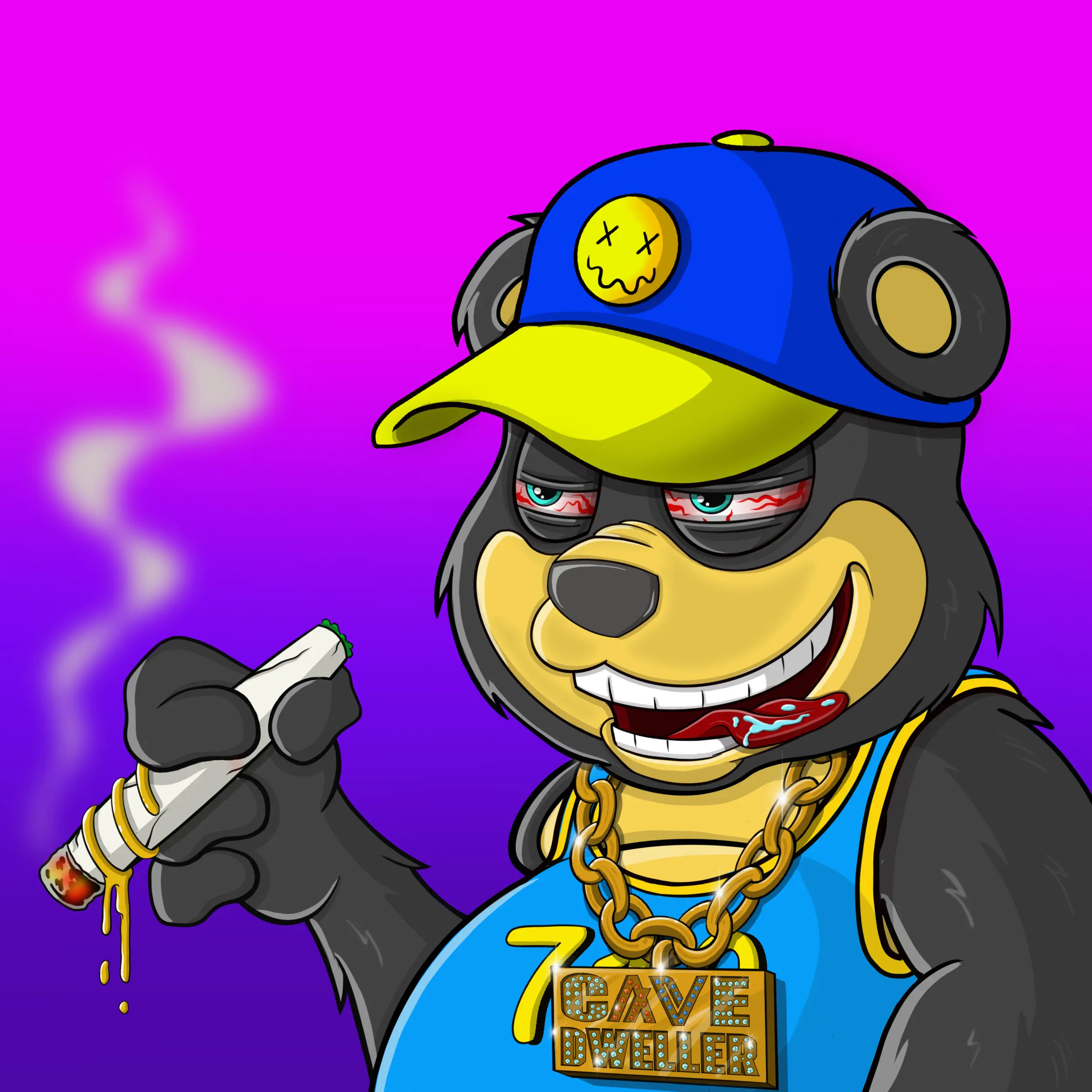 Burnin Bears #95 NFT on Algorand