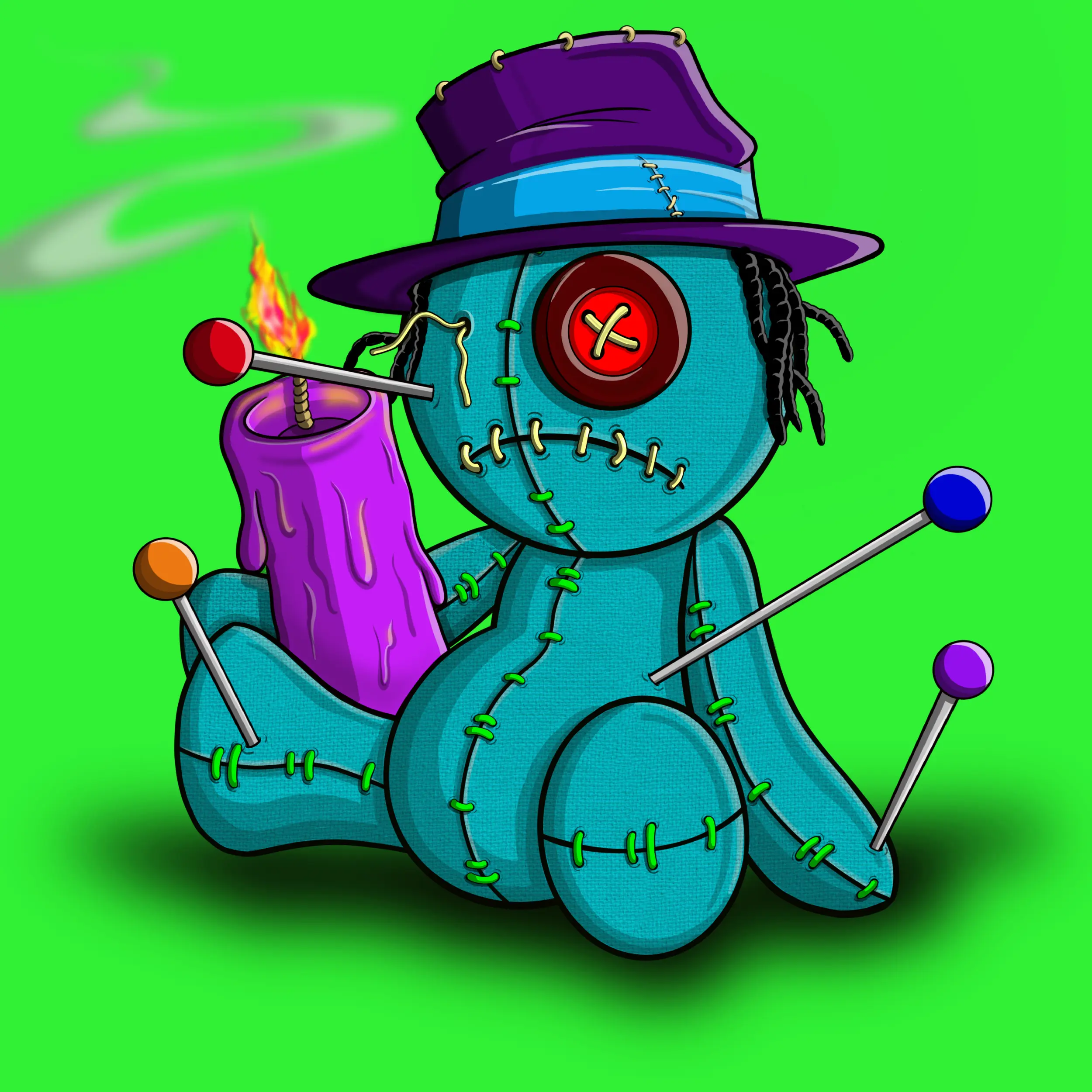 Trippy Stitch #959 NFT on Algorand