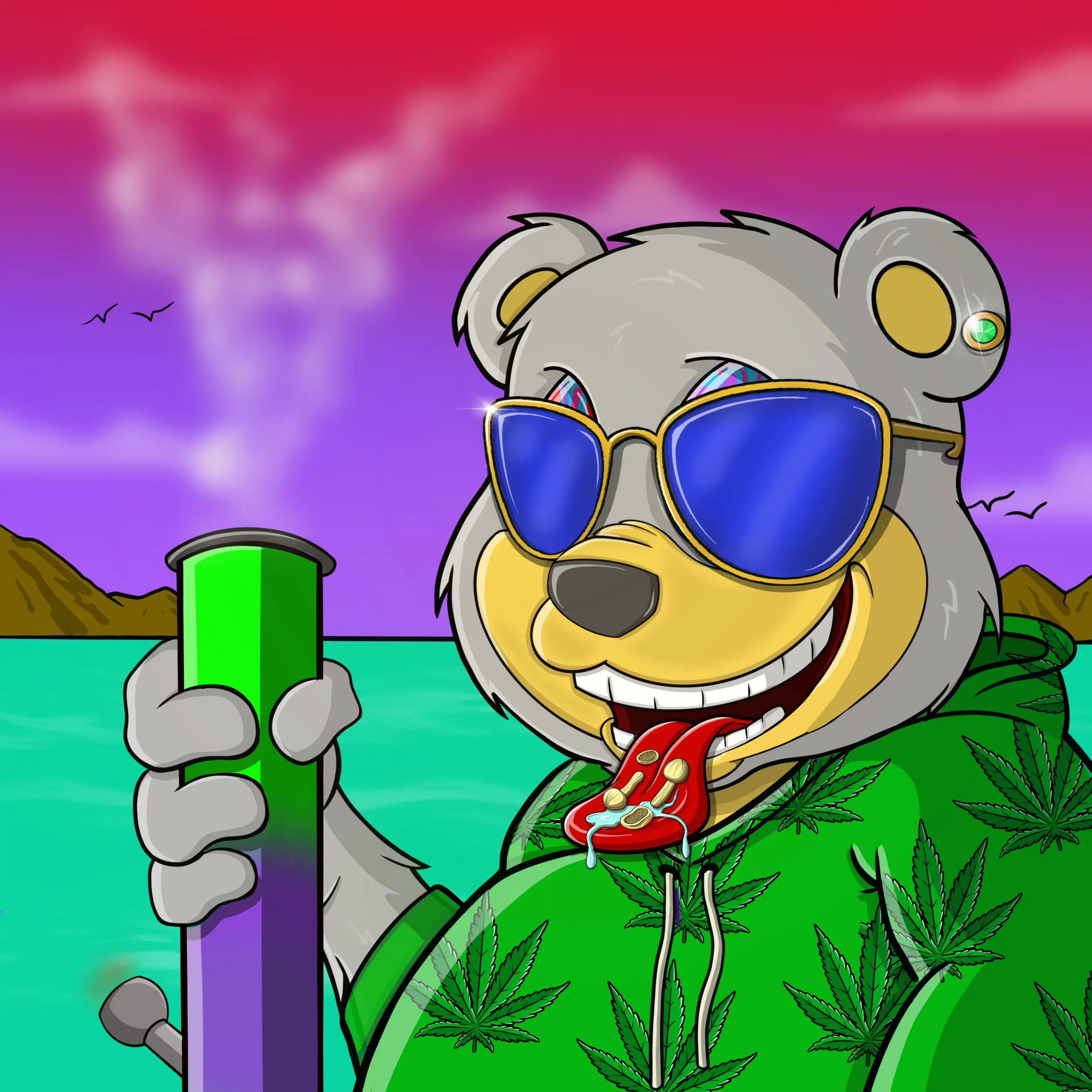 Burnin Bears #402 NFT on Algorand