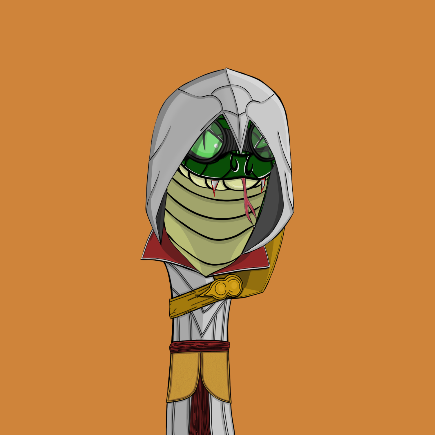 The Snake Cartel #411 NFT on Algorand