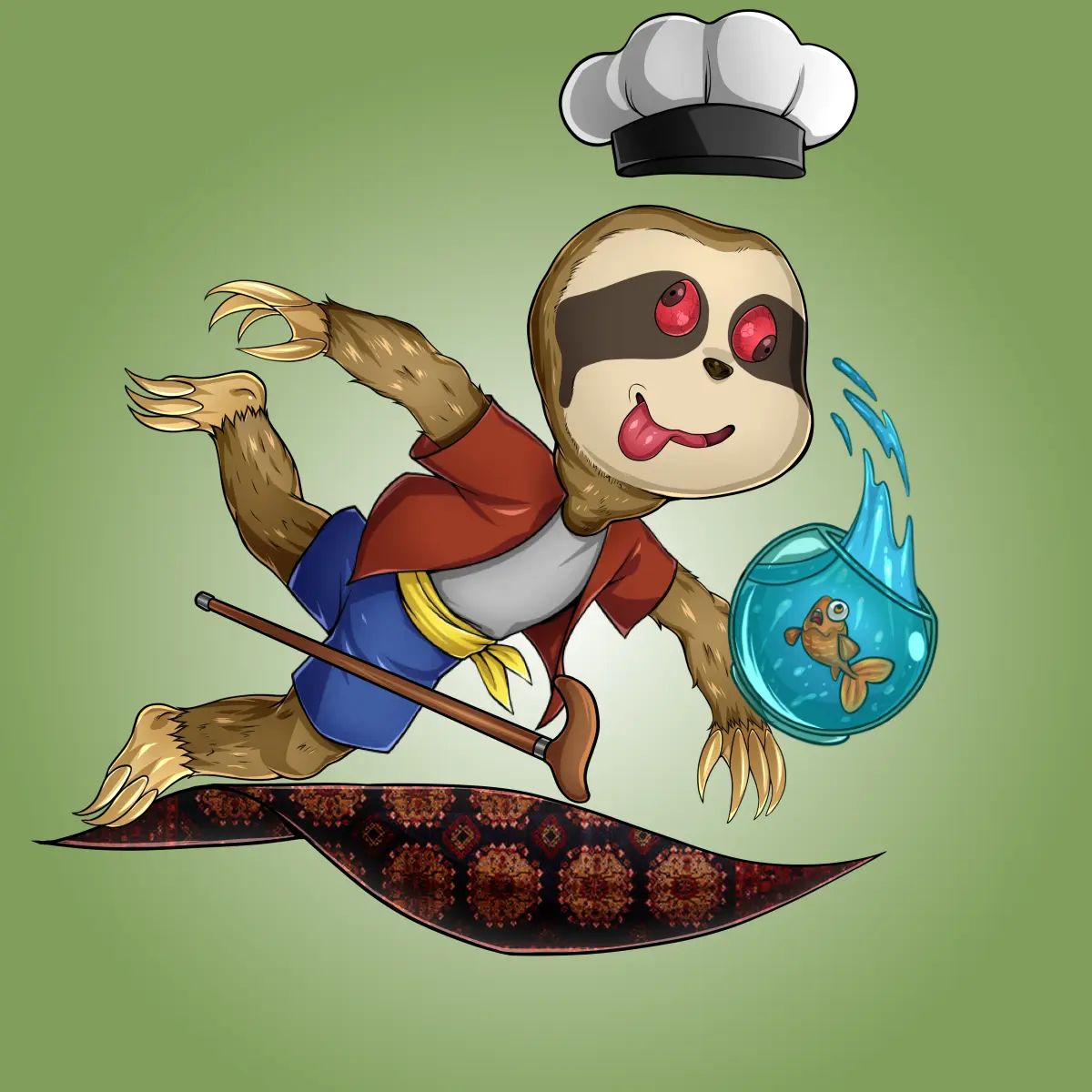 Rug Friends  #771 NFT on Algorand