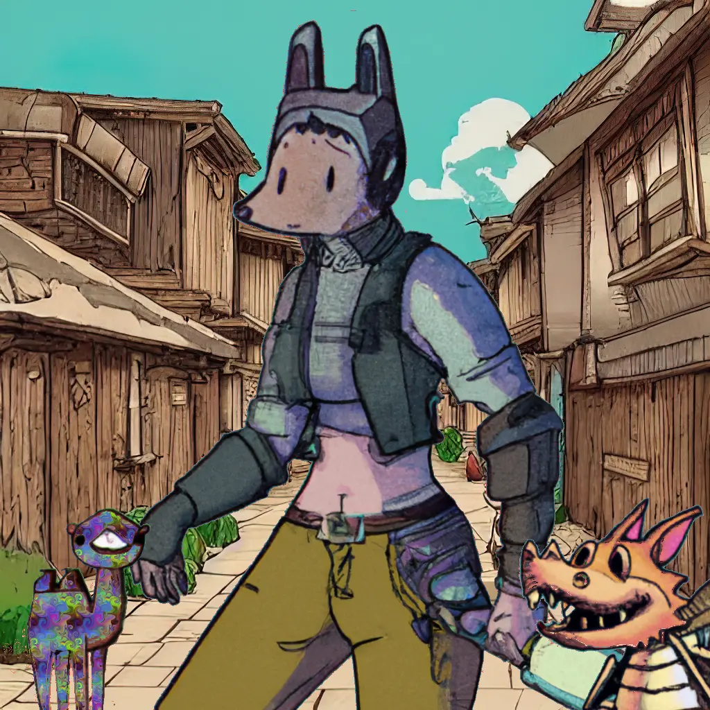 Digicritter Club #491 NFT on Algorand