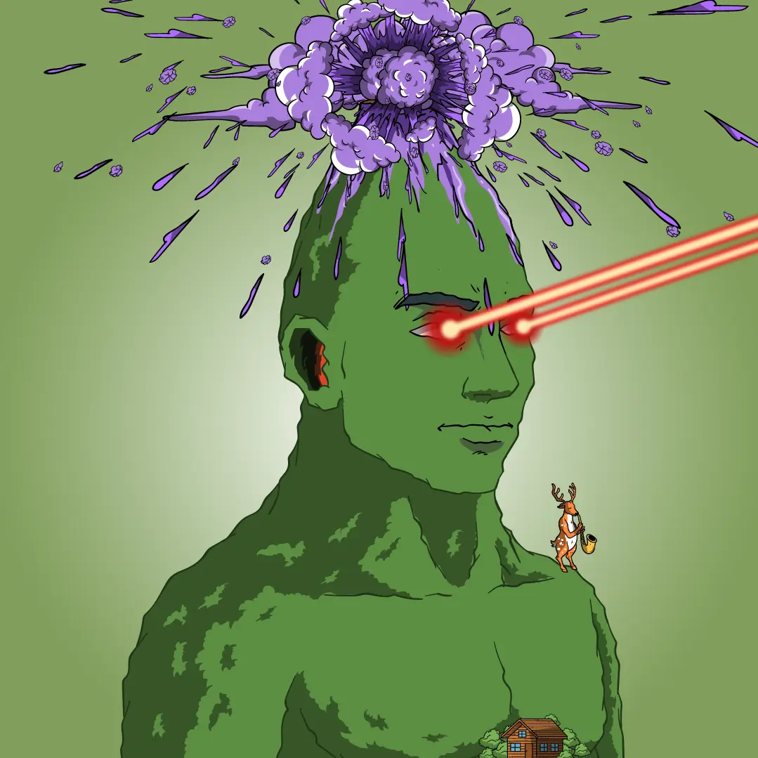 Volcano Boyz #1400 NFT on Algorand