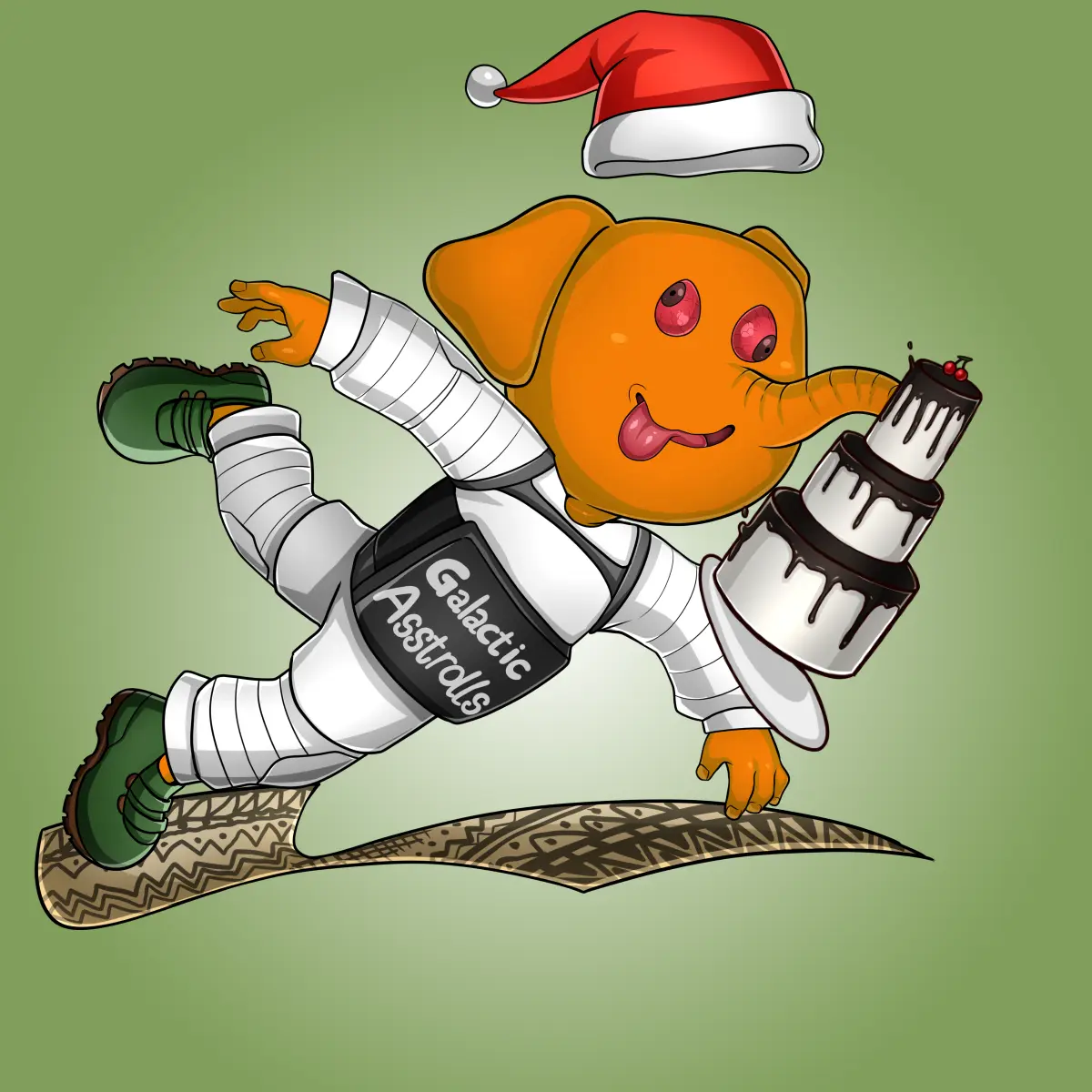 Rug Friends  #6427 NFT on Algorand