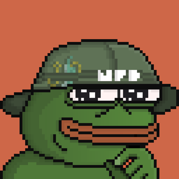 An image of PIXEL PEPE 1/1 #017