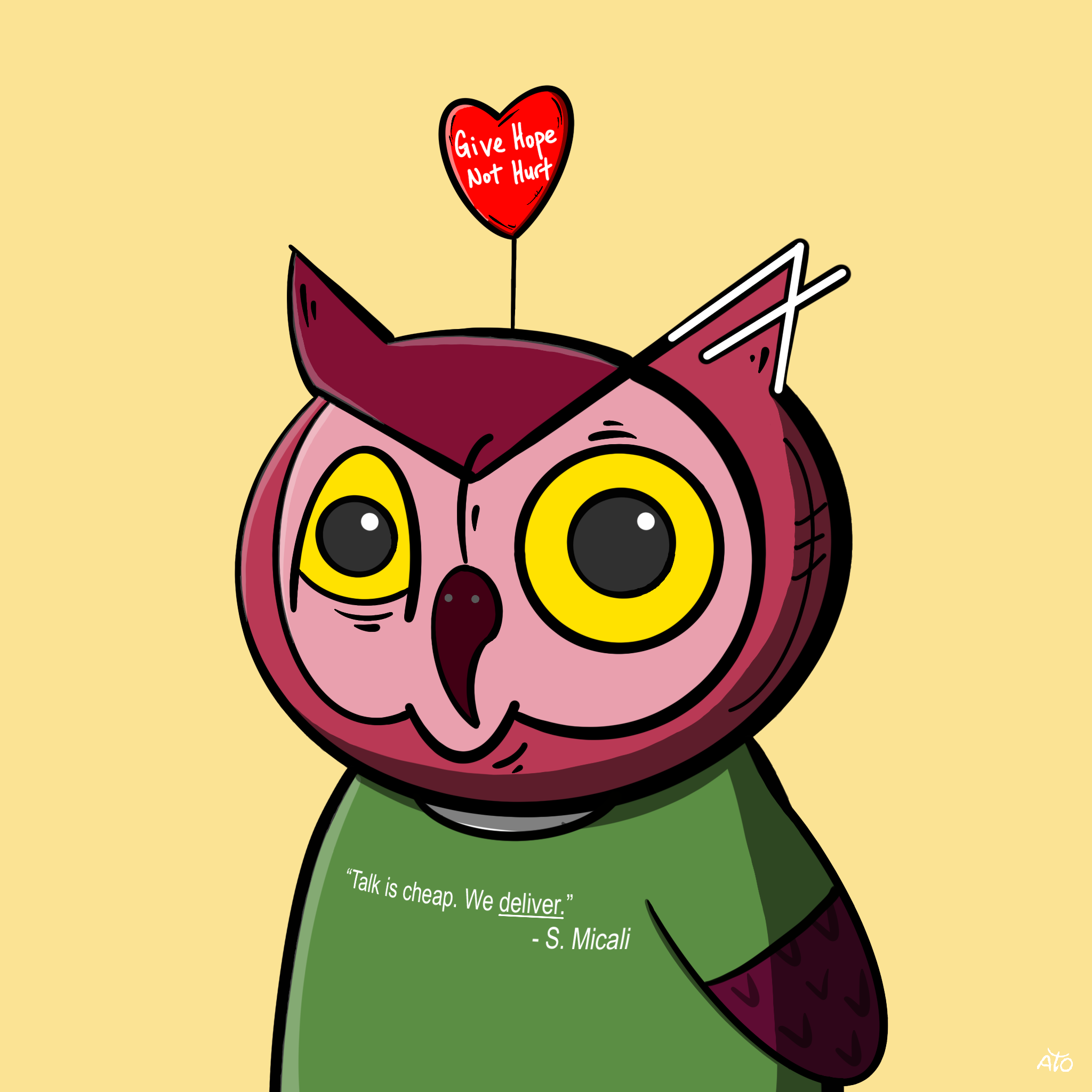 AOWL #2007 NFT on Algorand