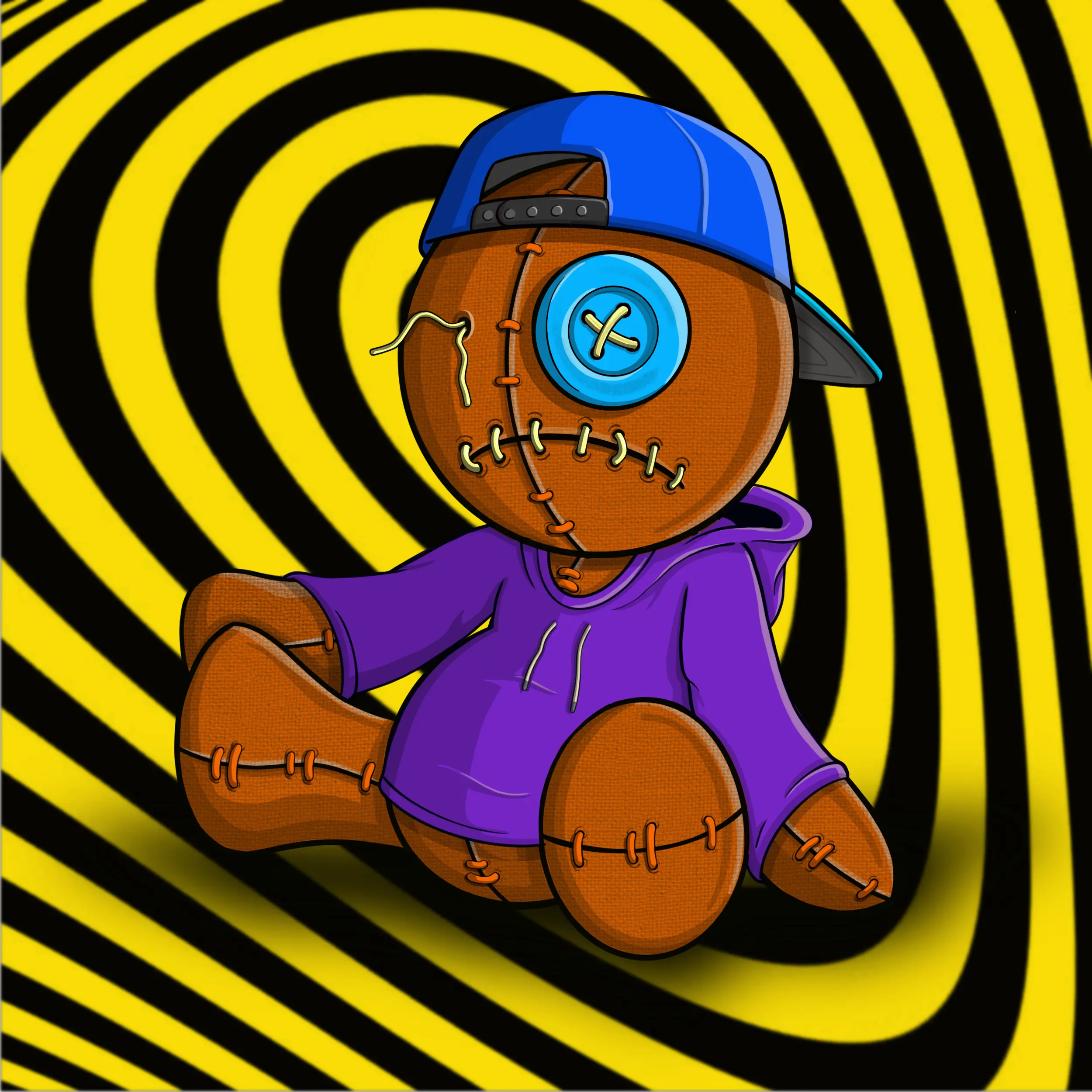 Trippy Stitch #988 NFT on Algorand