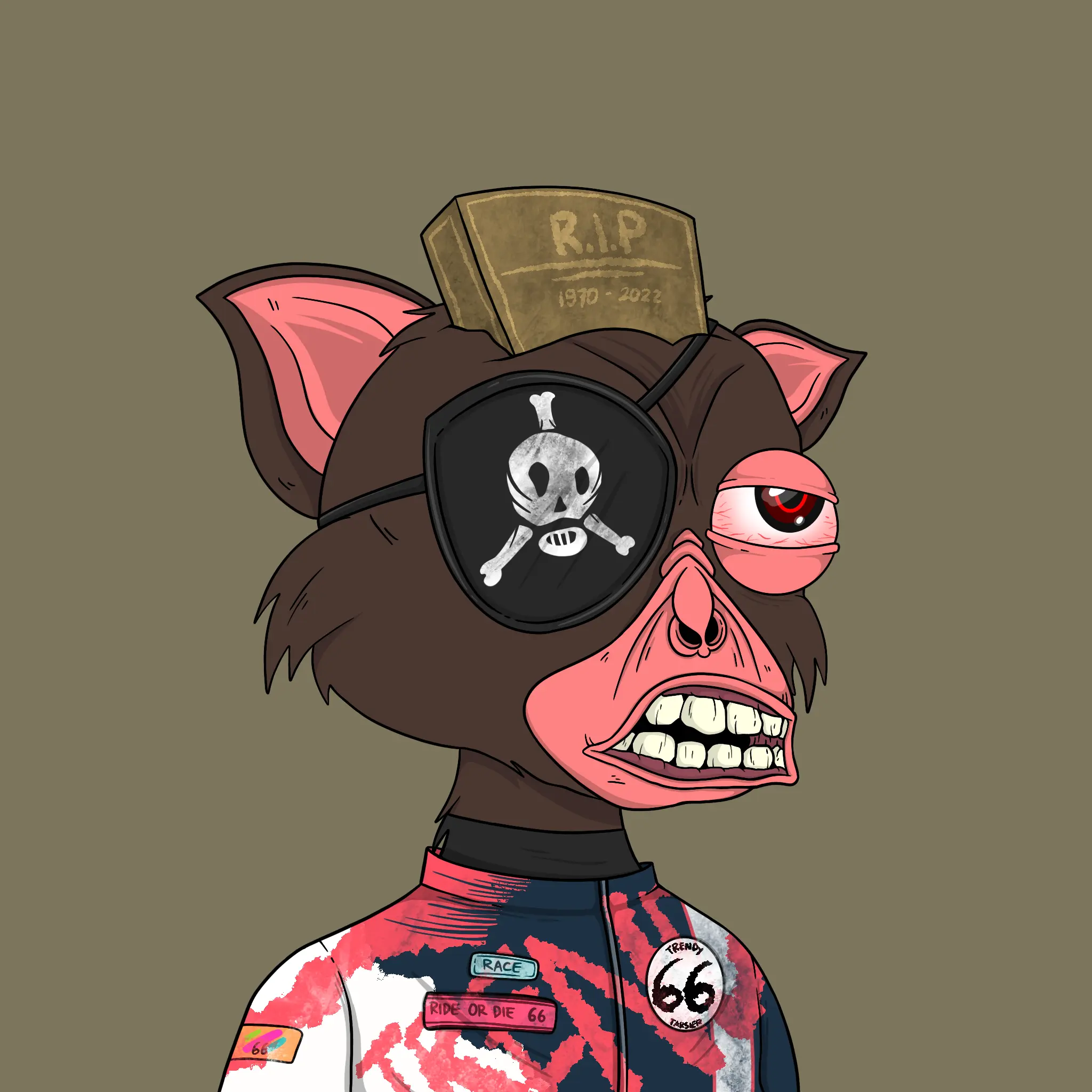 Trendy Tarsier #1062 NFT on Algorand