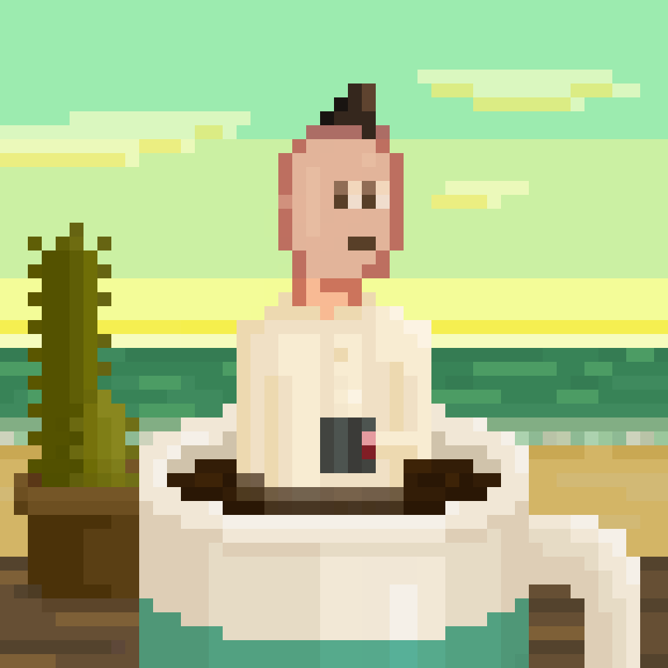 CoffeeBits Bather #0064 NFT on Algorand