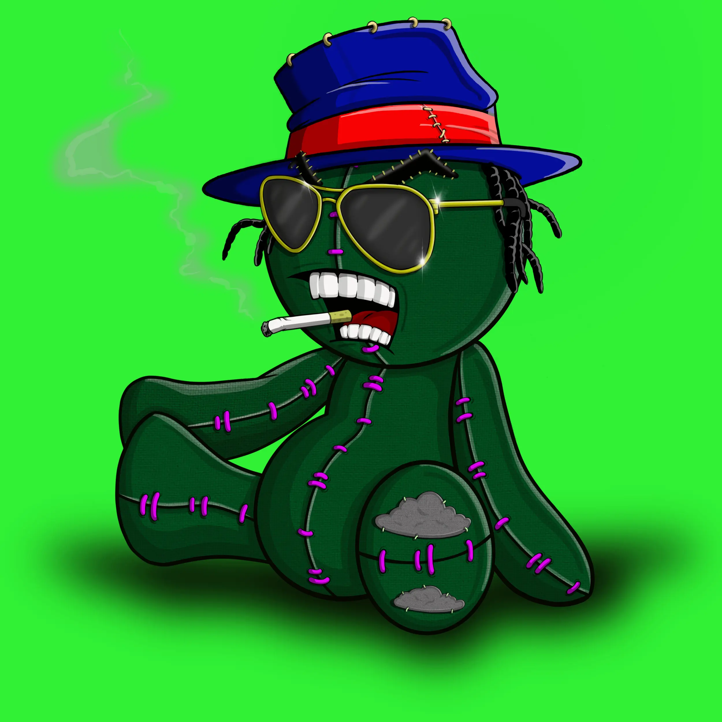 Trippy Stitch #494 NFT on Algorand