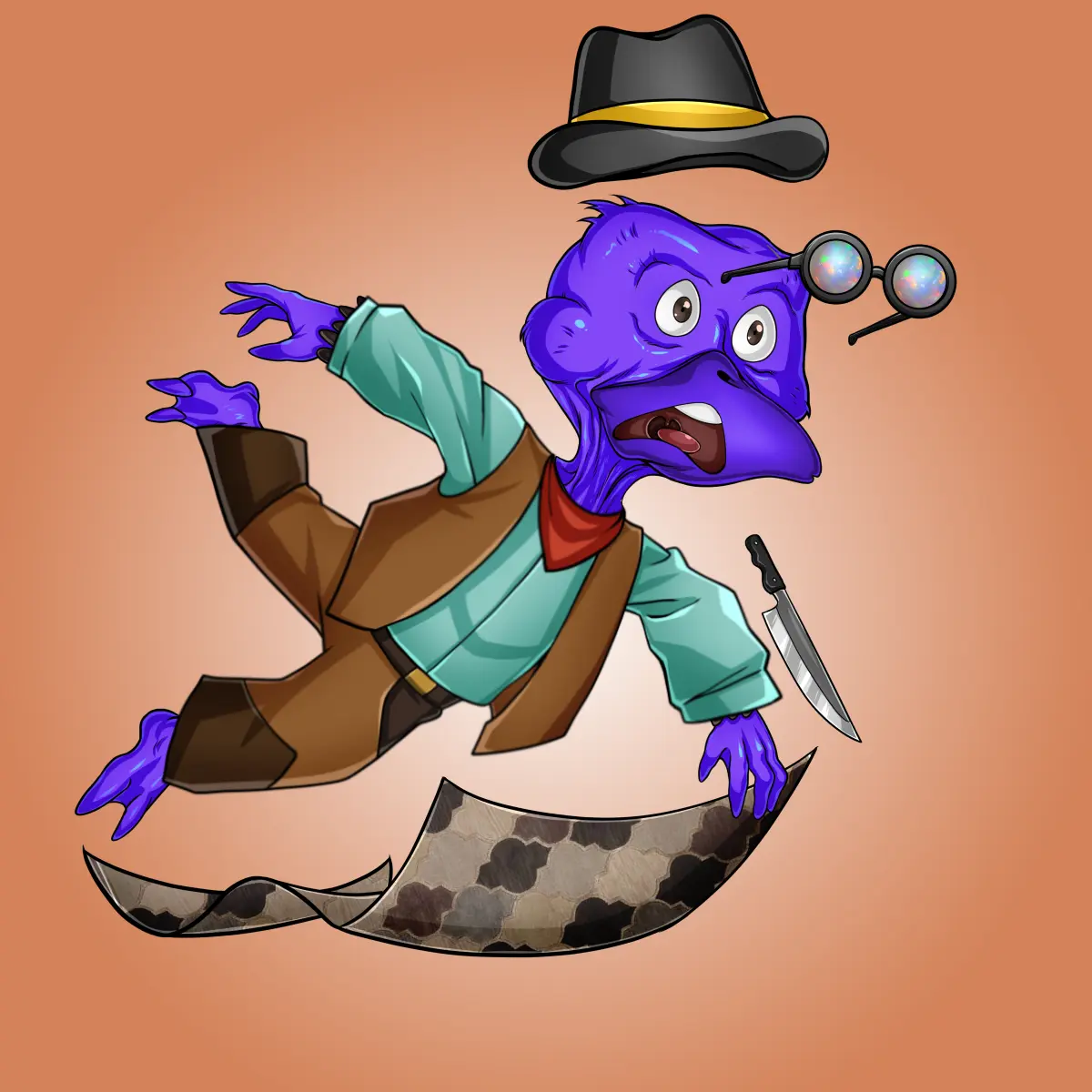 Rug Friends  #2708 NFT on Algorand