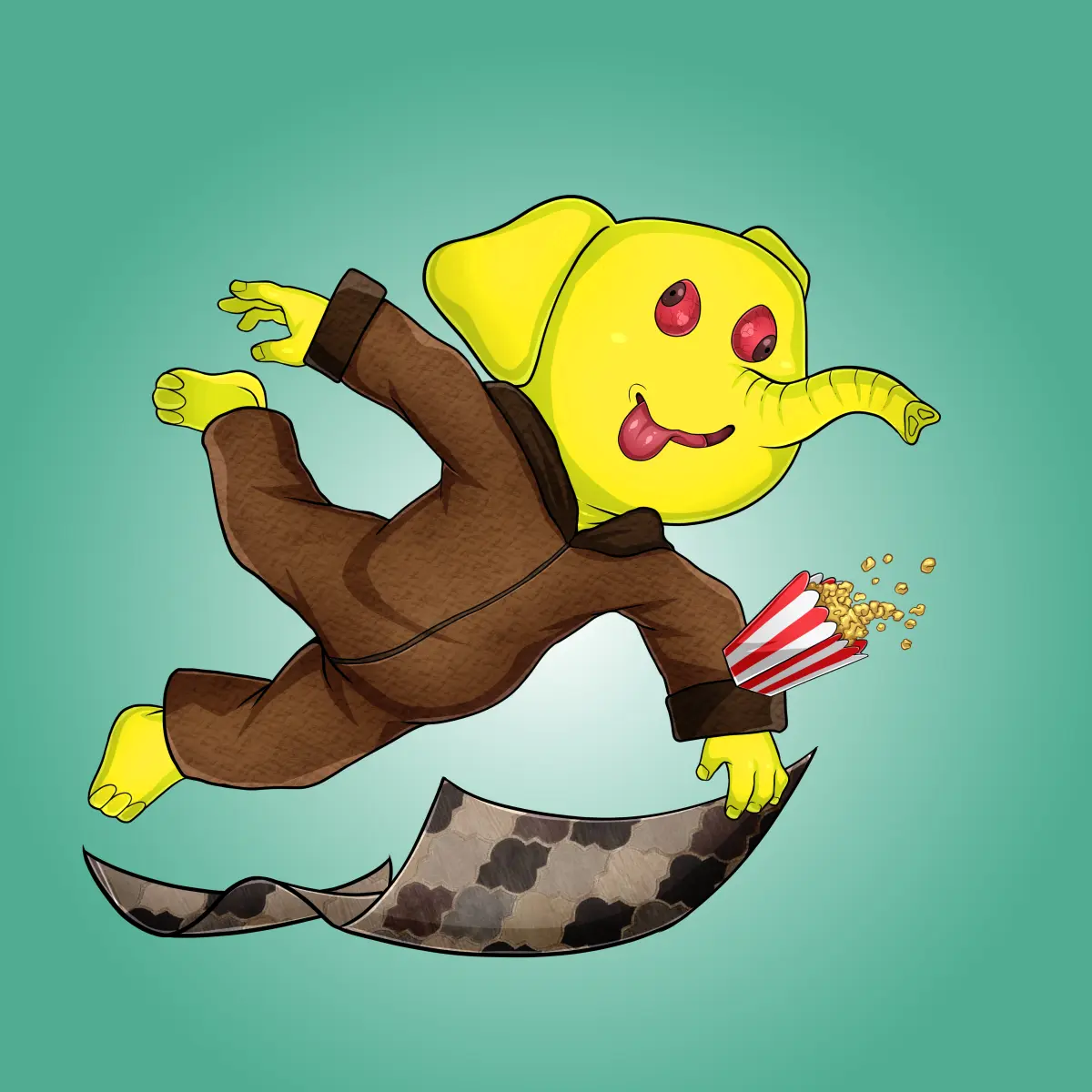 Rug Friends  #4481 NFT on Algorand