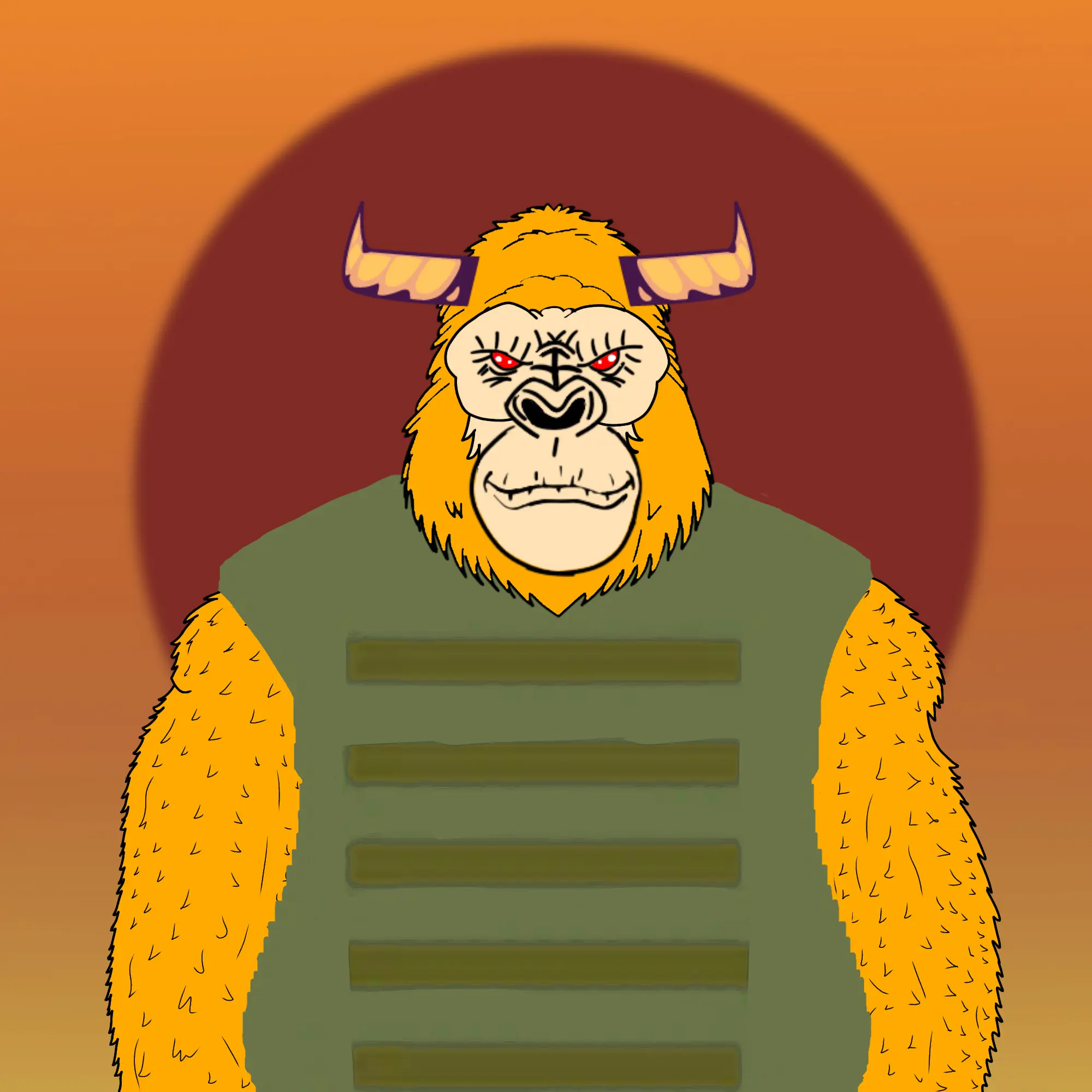 AL GORILLA #30 NFT on Algorand