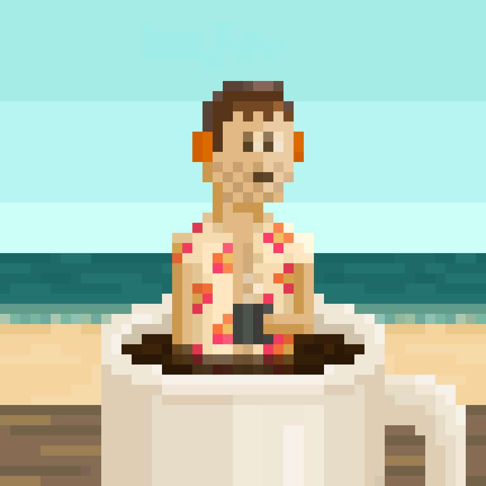 CoffeeBits Bather #0097 NFT on Algorand