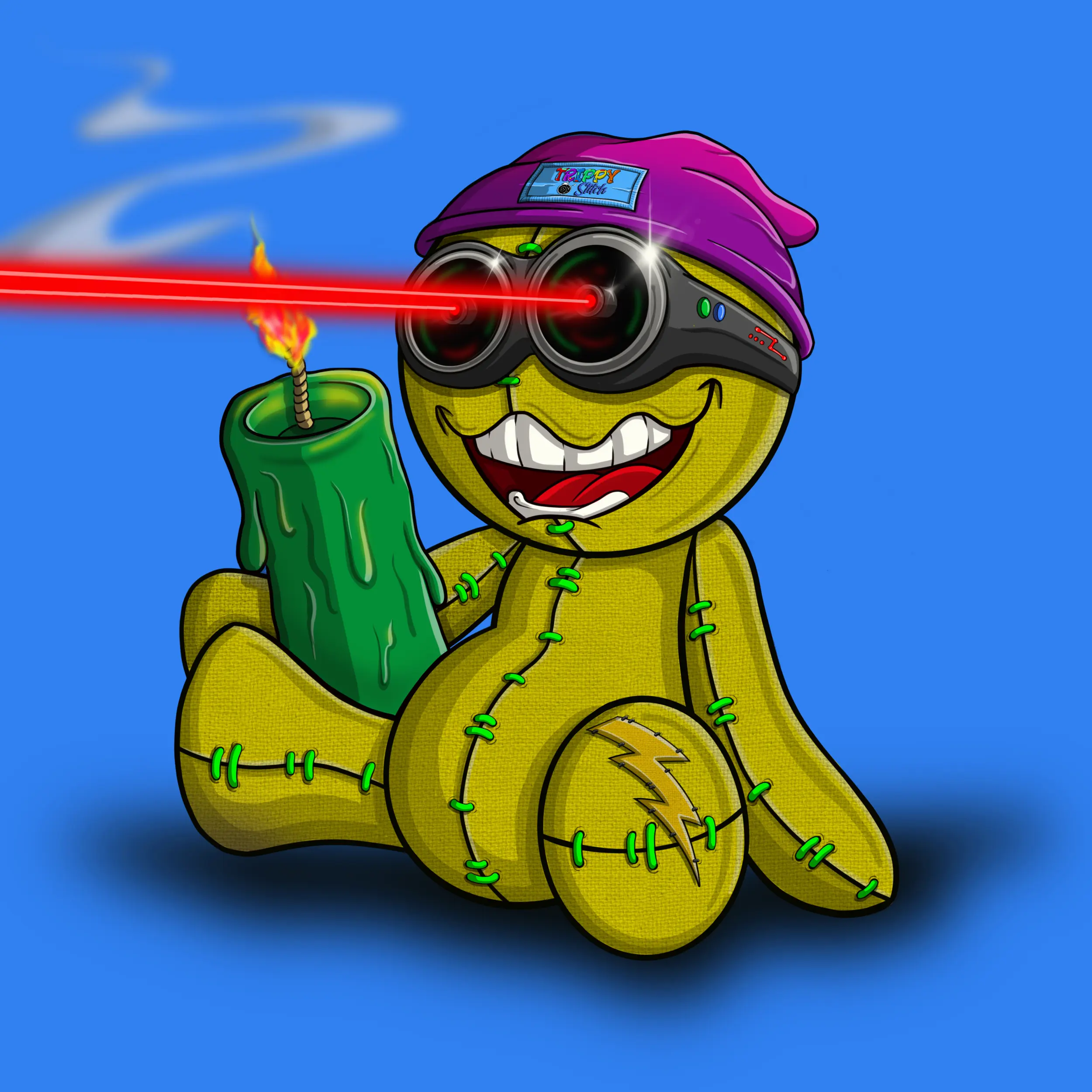 Trippy Stitch #520 NFT on Algorand