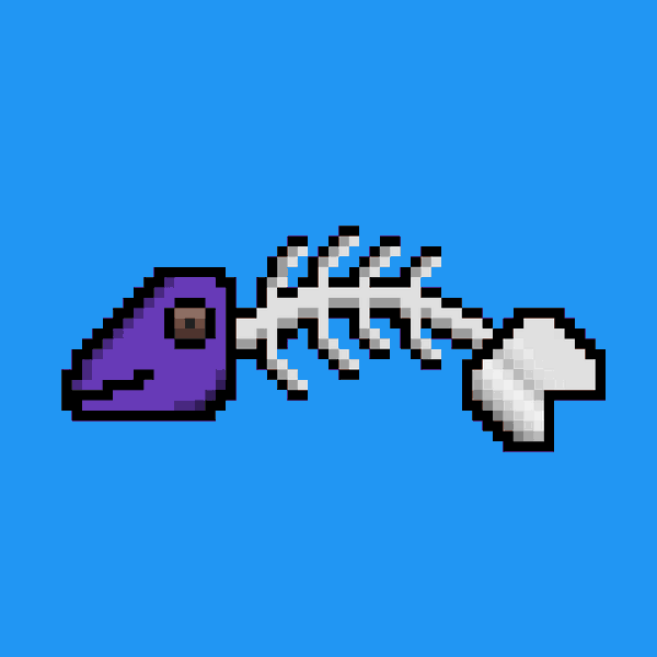 An image of 8-Bit BoneFish #648