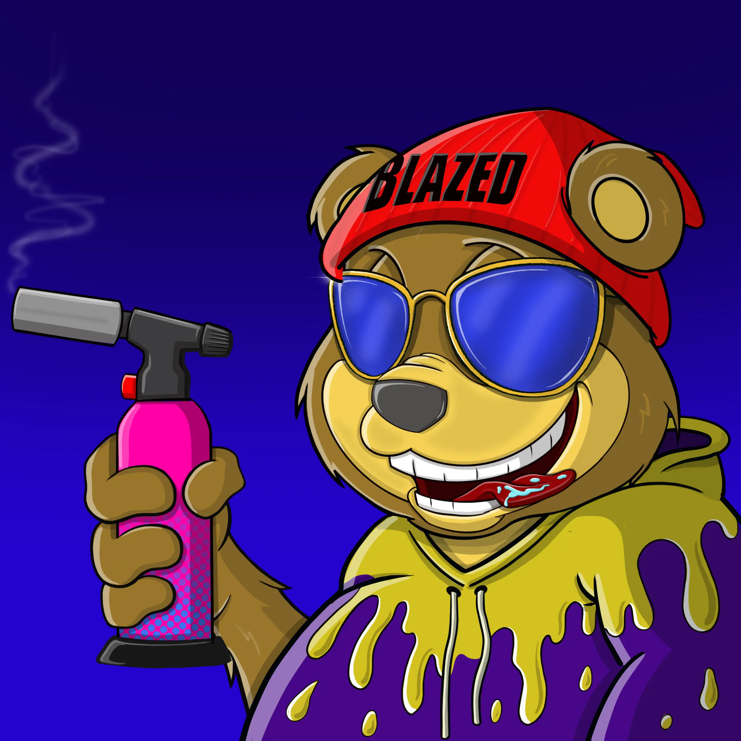 Burnin Bears #829 NFT on Algorand