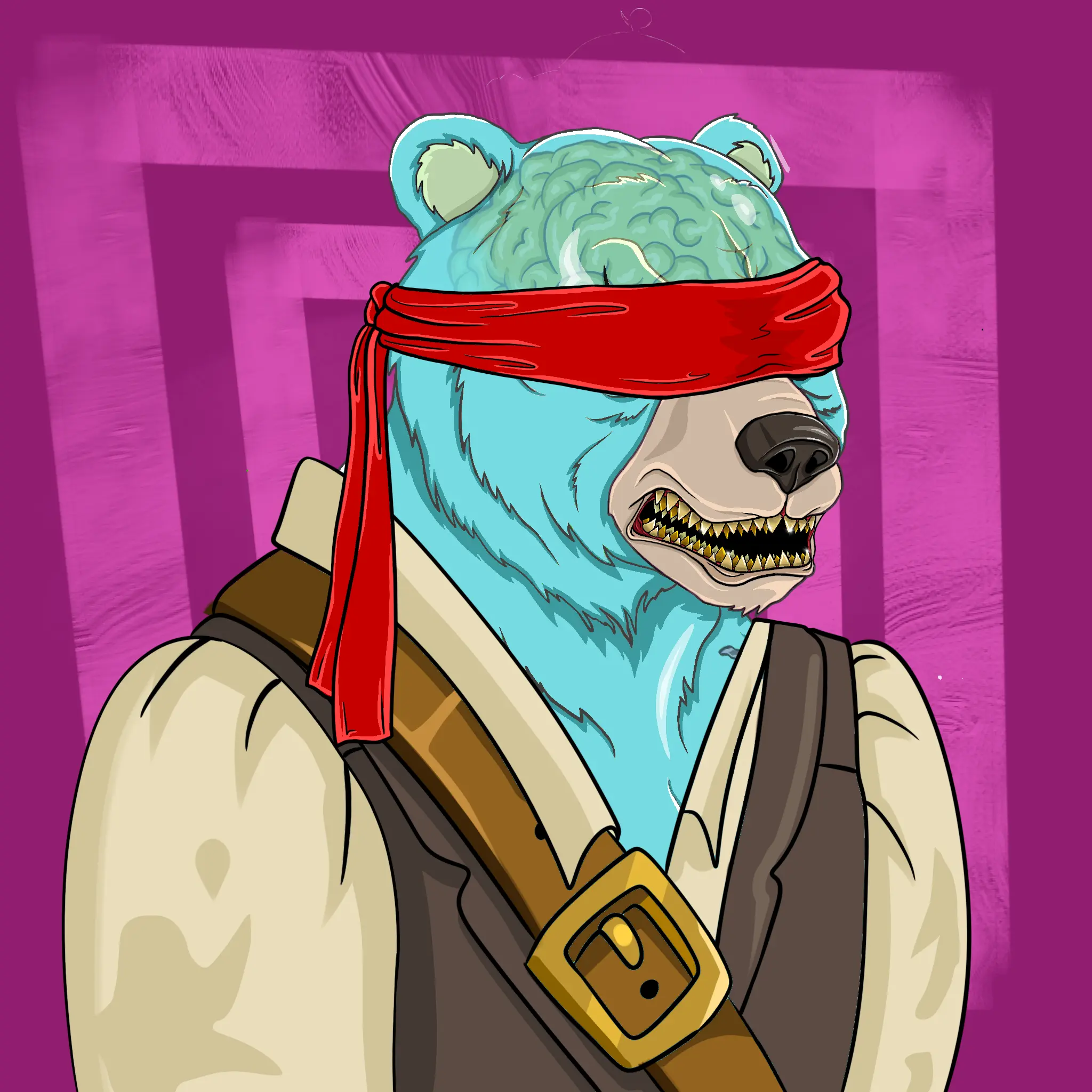 Mad Bears #1278 NFT on Algorand