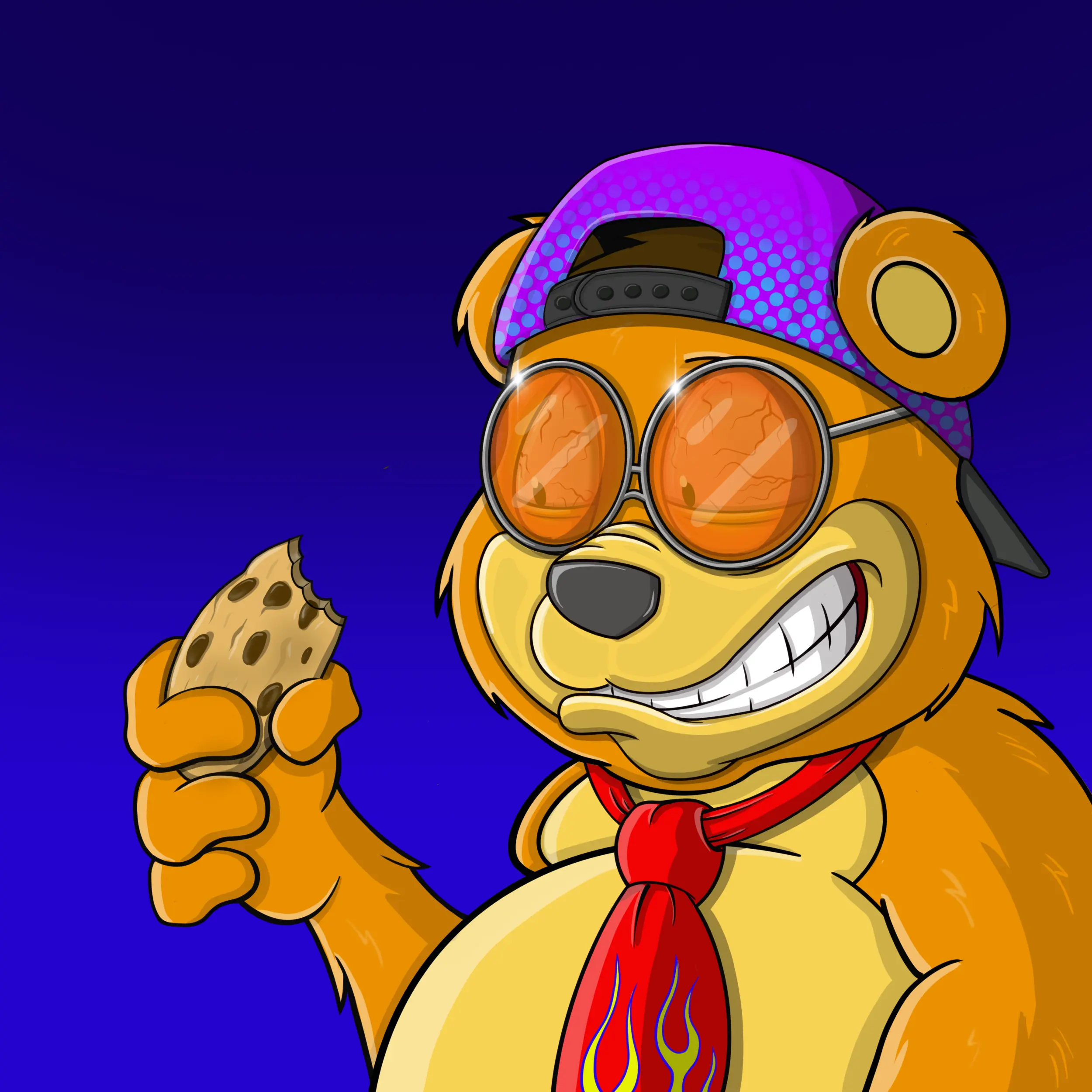 Burnin Bears #372 NFT on Algorand