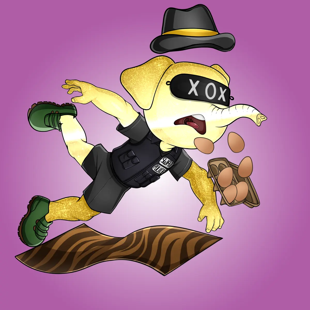 Rug Friends  #3629 NFT on Algorand