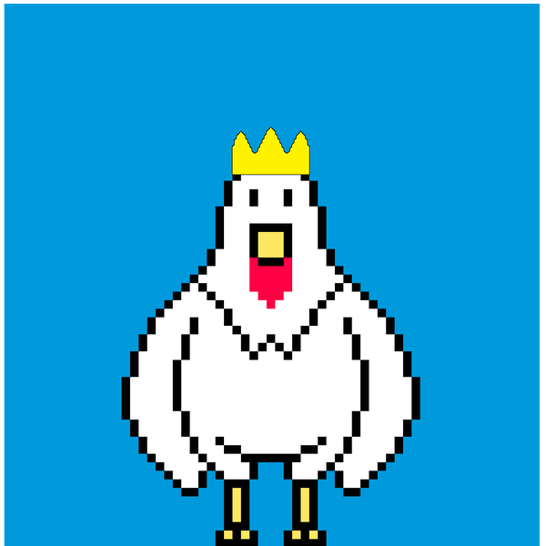 An image of Pixel Chicken #3