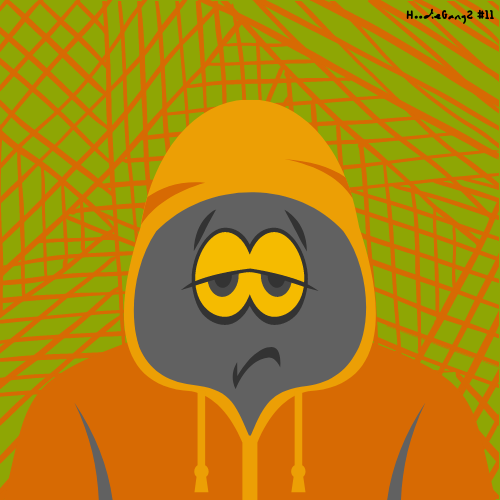 HoodieGang2 #11 NFT on Algorand