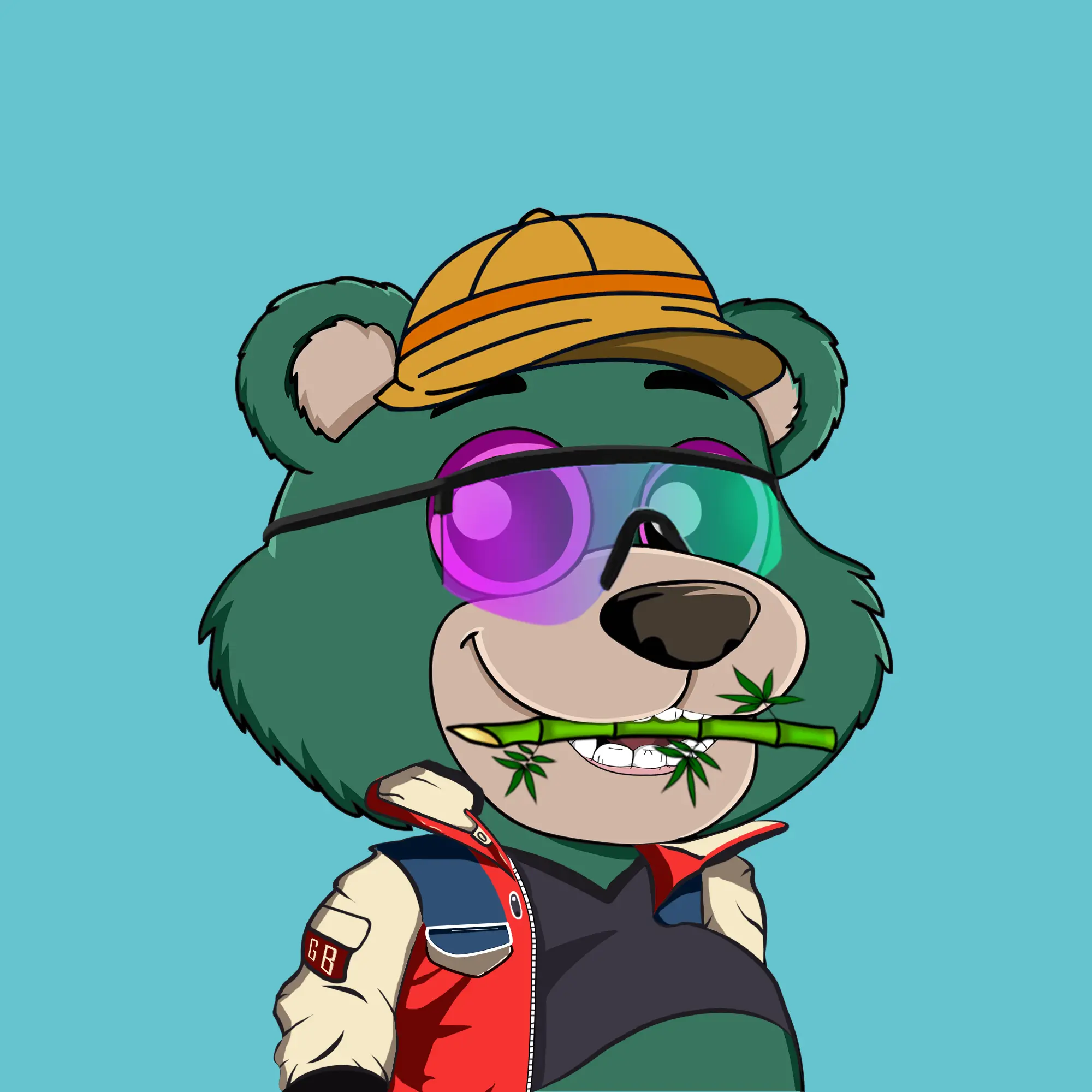 Gluttonous Bears #491 NFT on Algorand