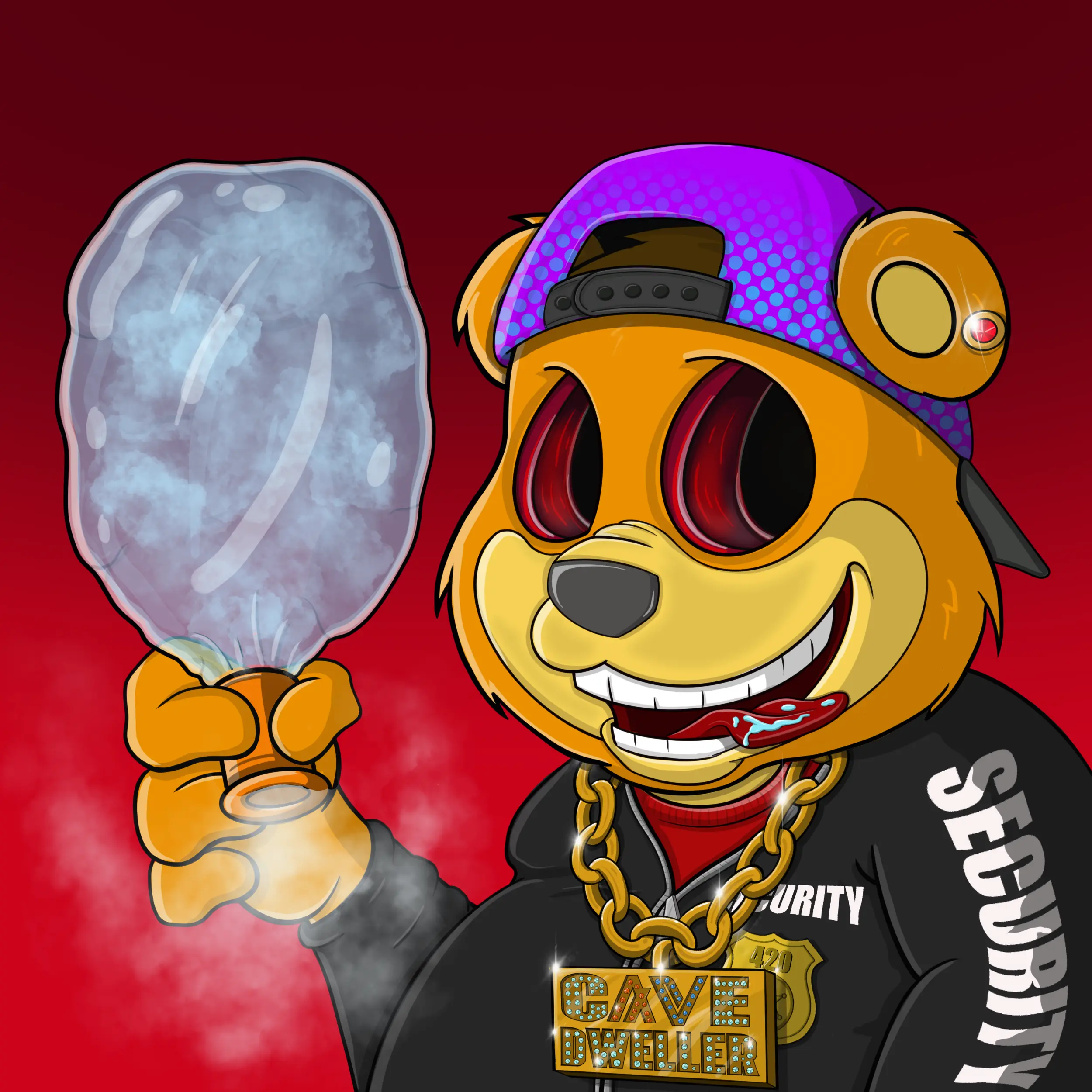 Burnin Bears #499 NFT on Algorand