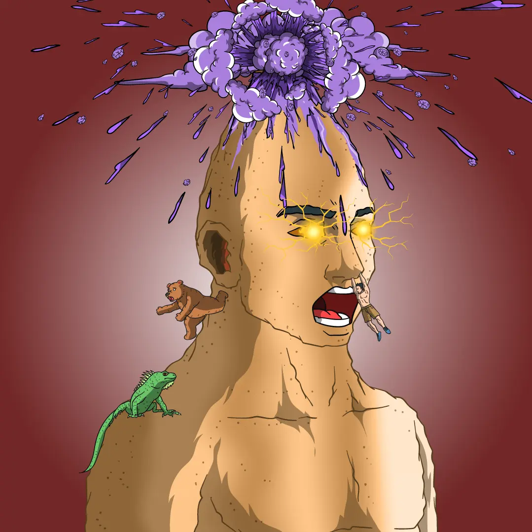 Volcano Boyz #1310 NFT on Algorand