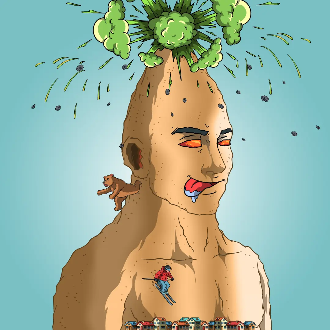 Volcano Boyz #1341 NFT on Algorand