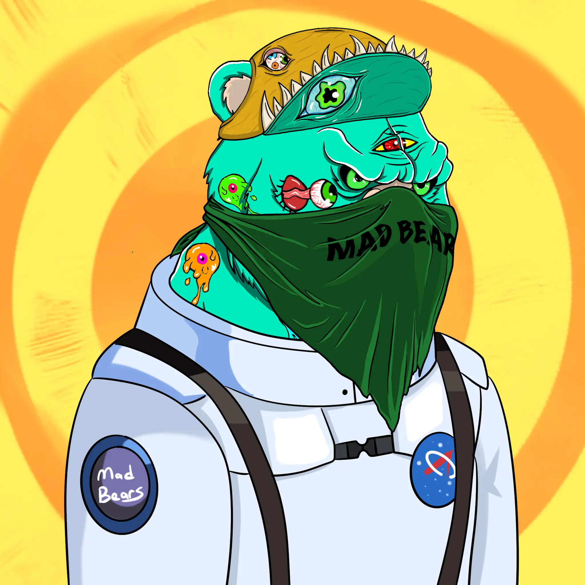 Mad Bears #572 NFT on Algorand