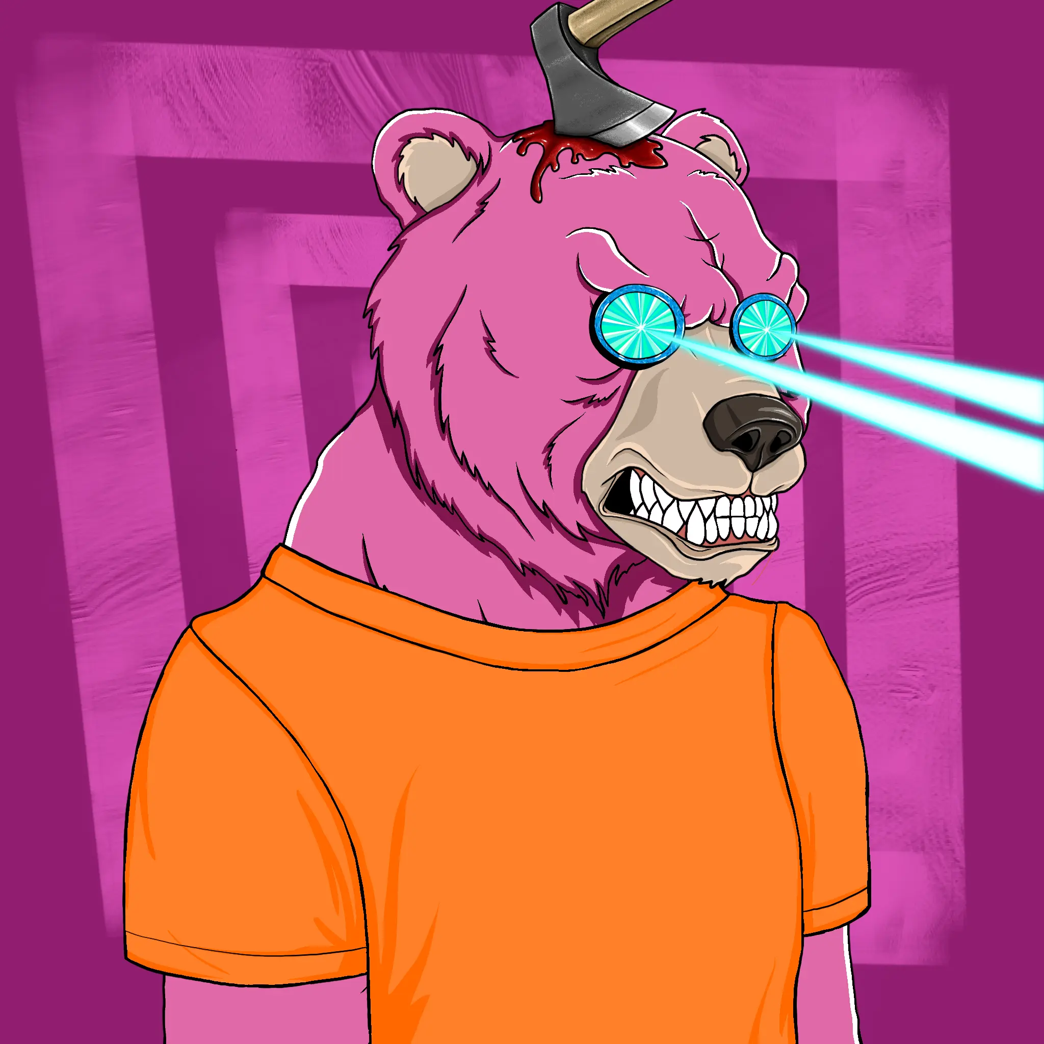 Mad Bears #438 NFT on Algorand