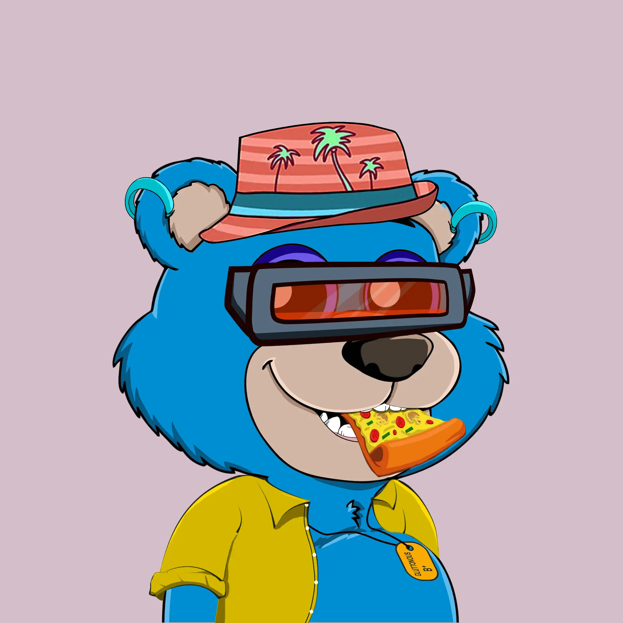 Gluttonous Bears #327 NFT on Algorand