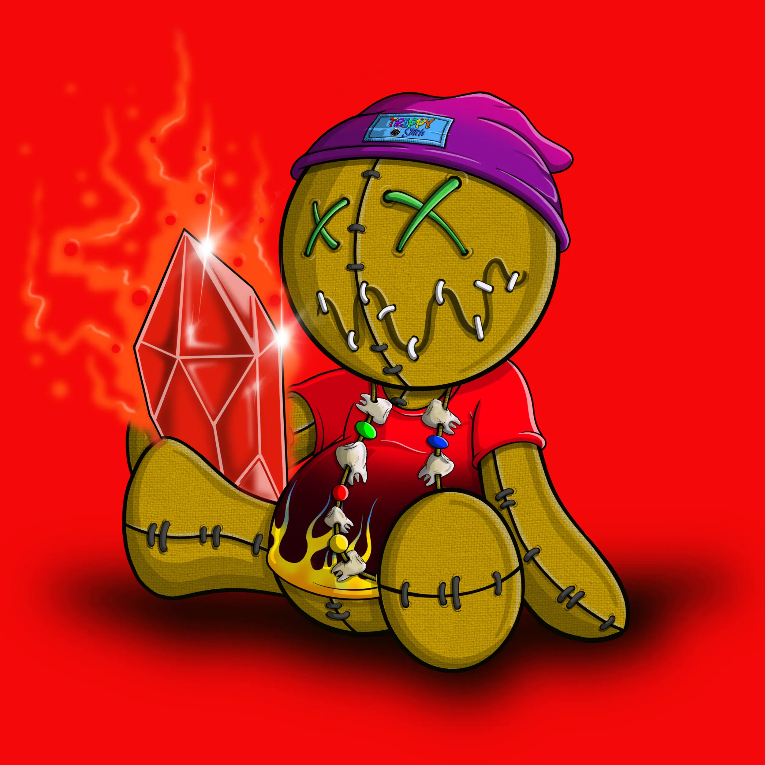 Trippy Stitch #291 NFT on Algorand