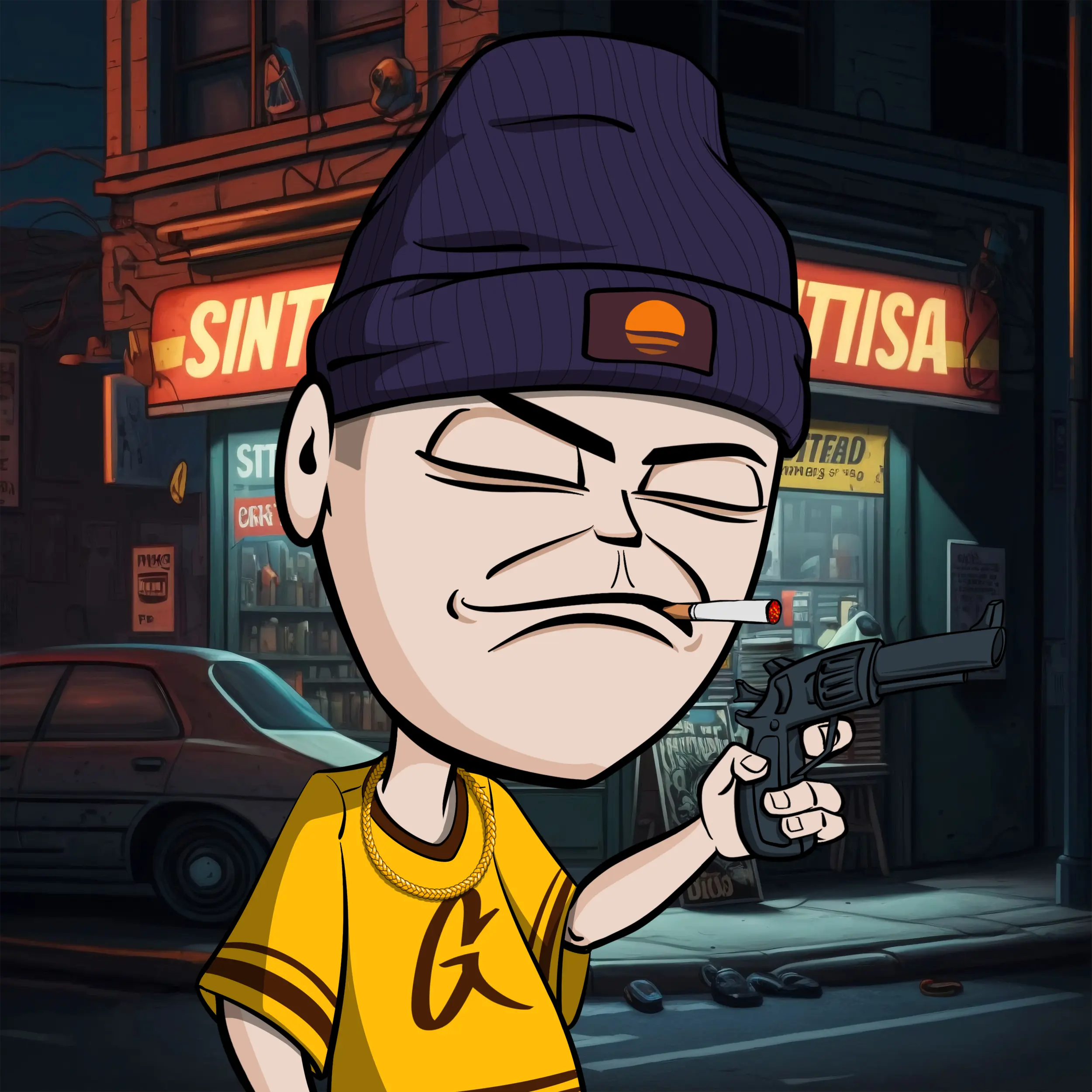 CoolCockGangs #853 NFT on Algorand