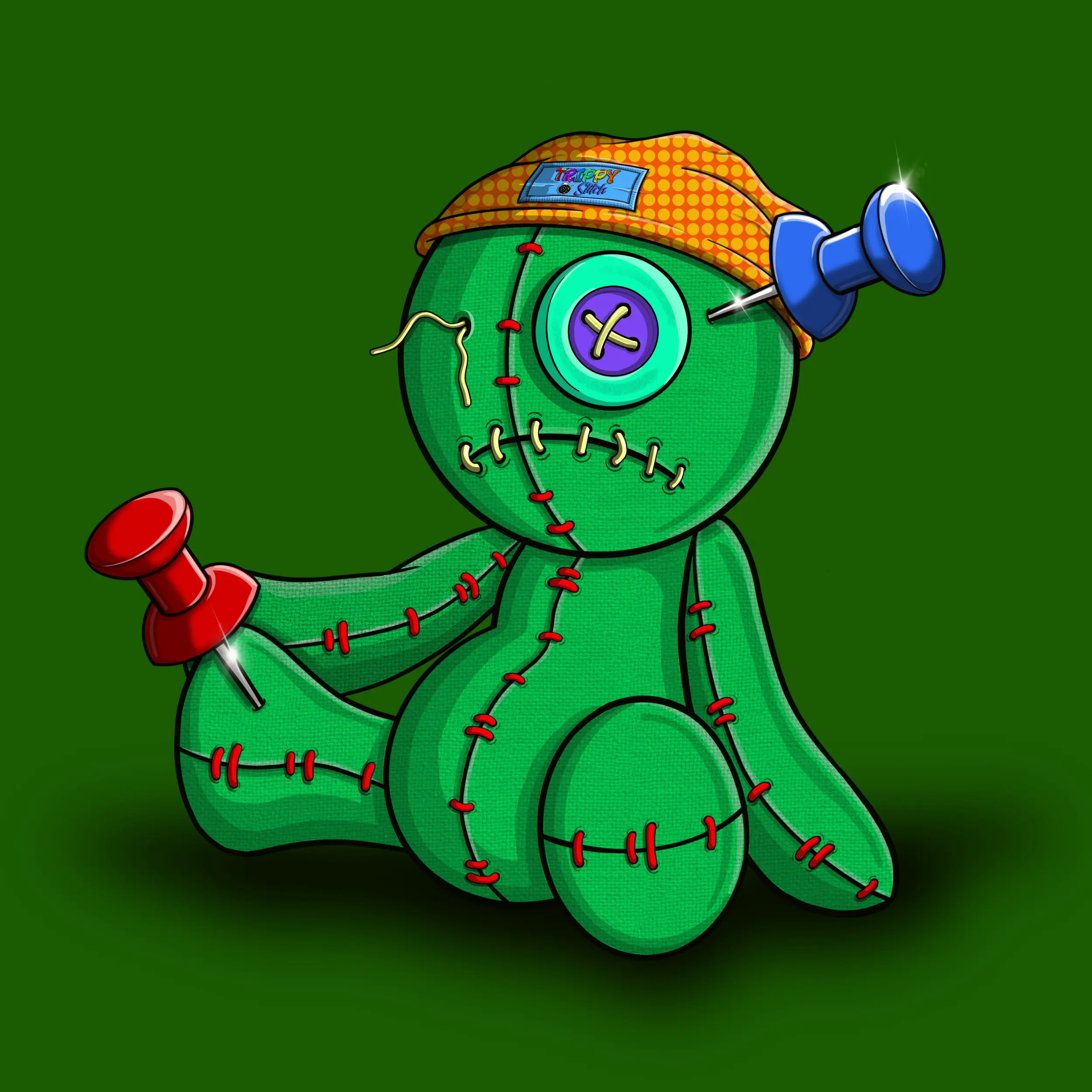 Trippy Stitch #987 NFT on Algorand