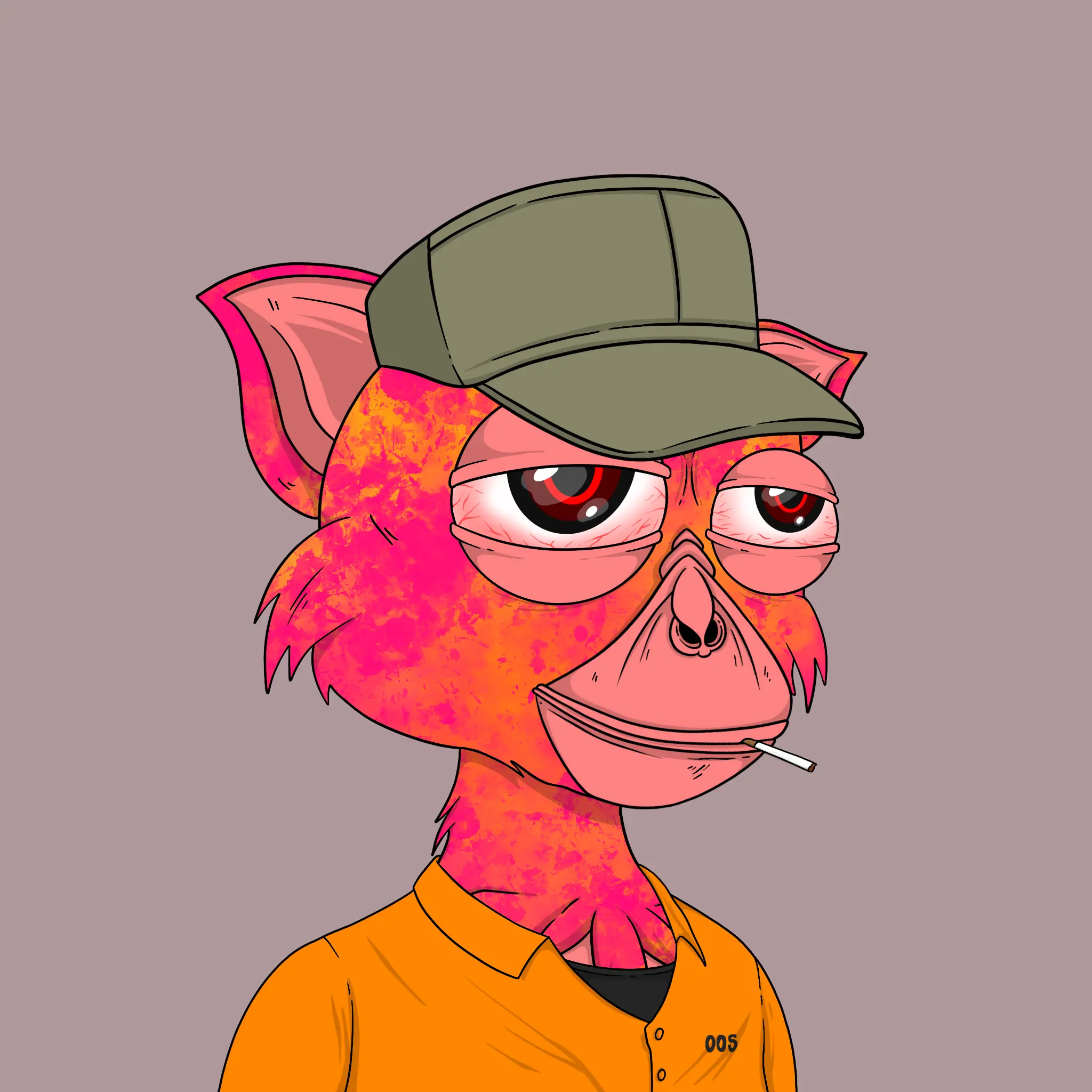 Trendy Tarsier #2652 NFT on Algorand