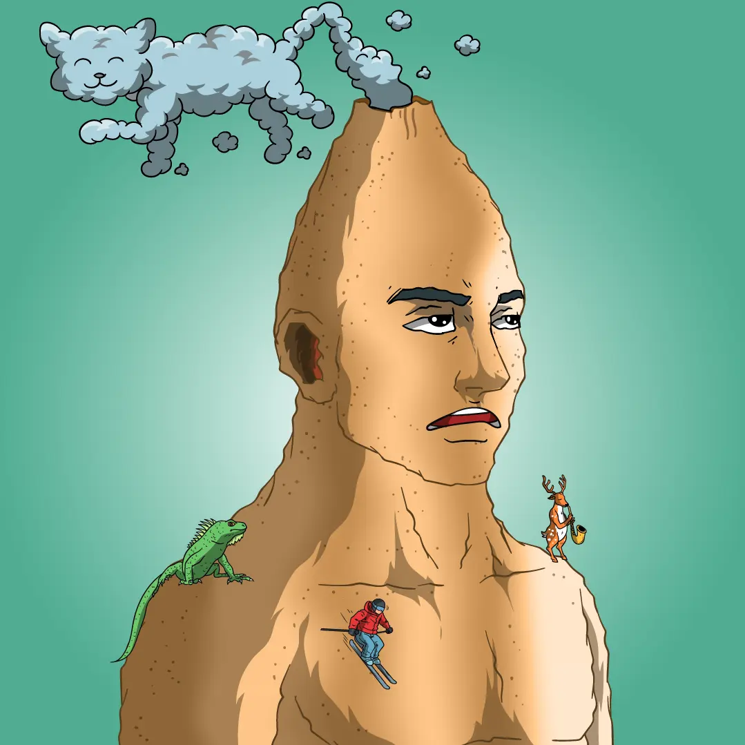 Volcano Boyz #746 NFT on Algorand