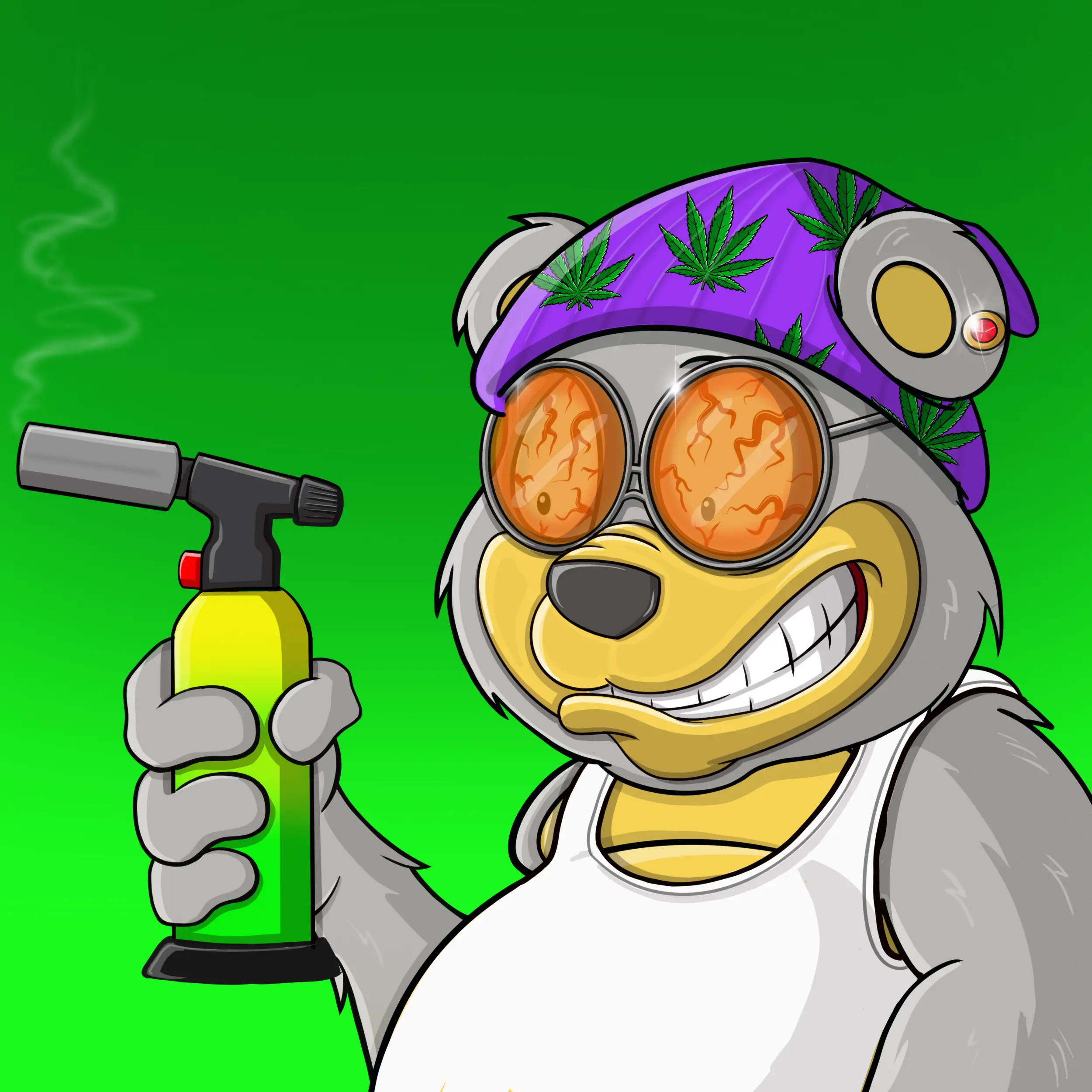 Burnin Bears #593 NFT on Algorand